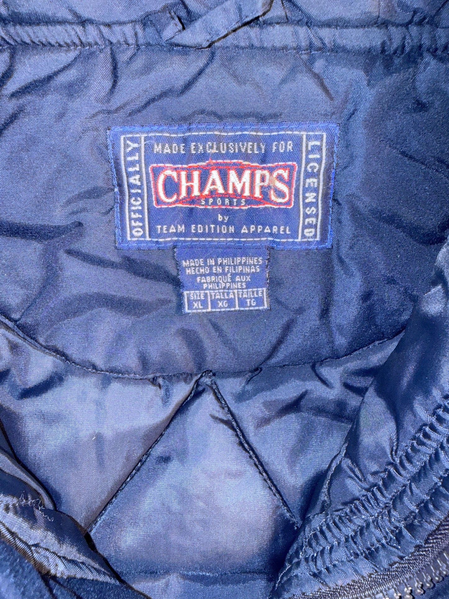 Vintage 90s Champs Team Edition Notre Dame Fighting Irish Puffer Jacket XL