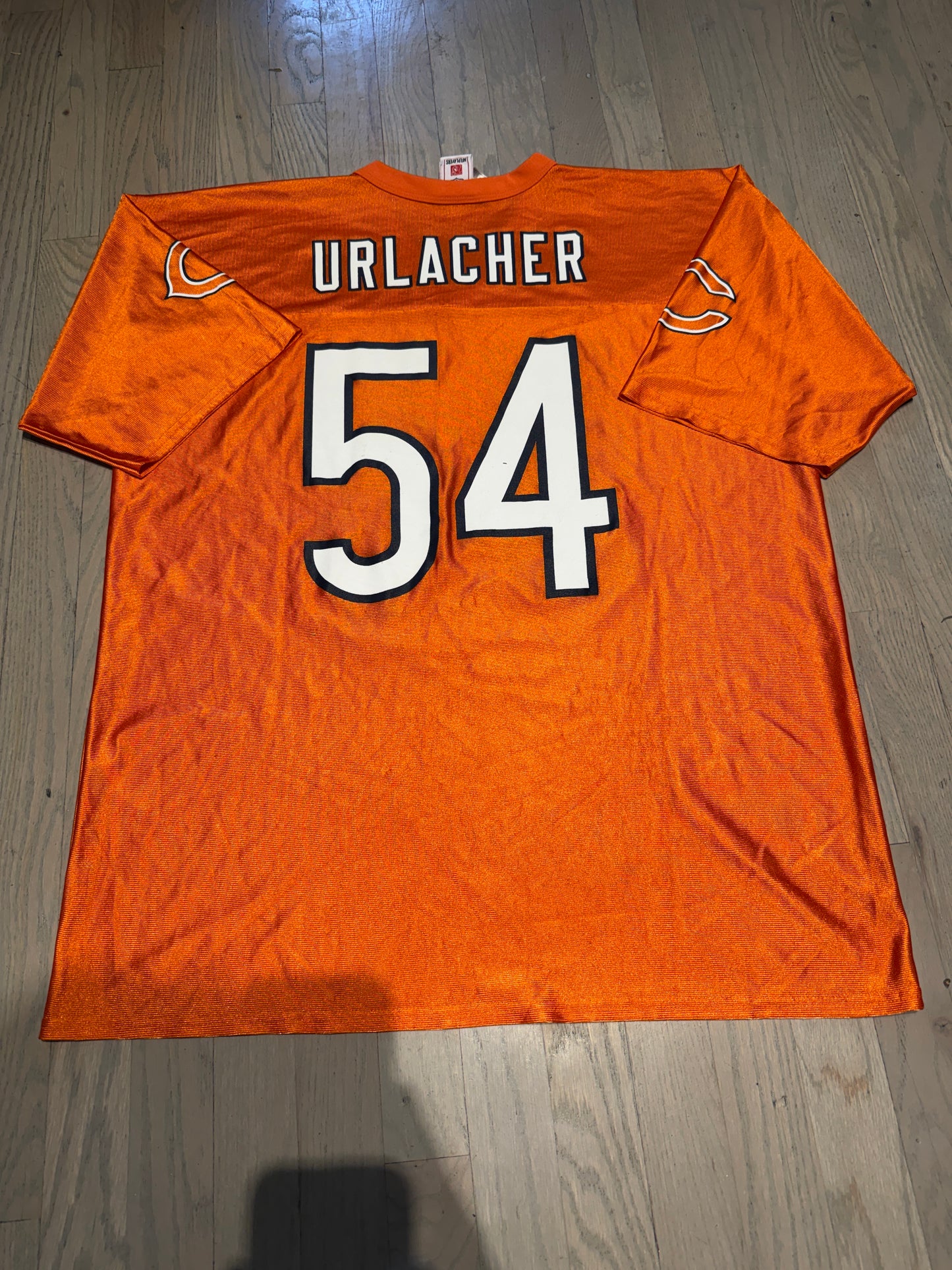 Chicago Bears Urlacher Jersey Orange Colorway
