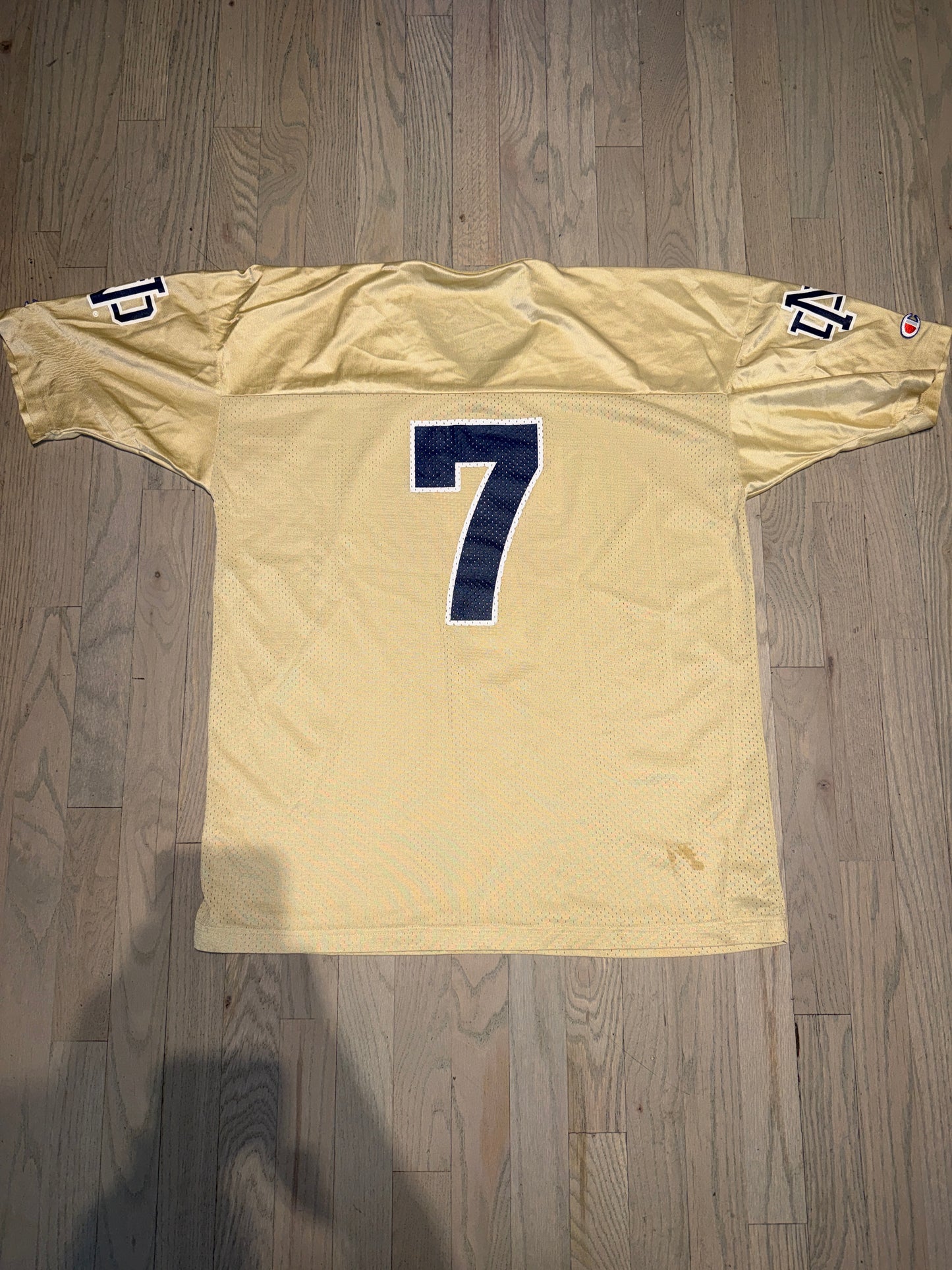 VTG Notre Dame Champion #7 Football Jersey