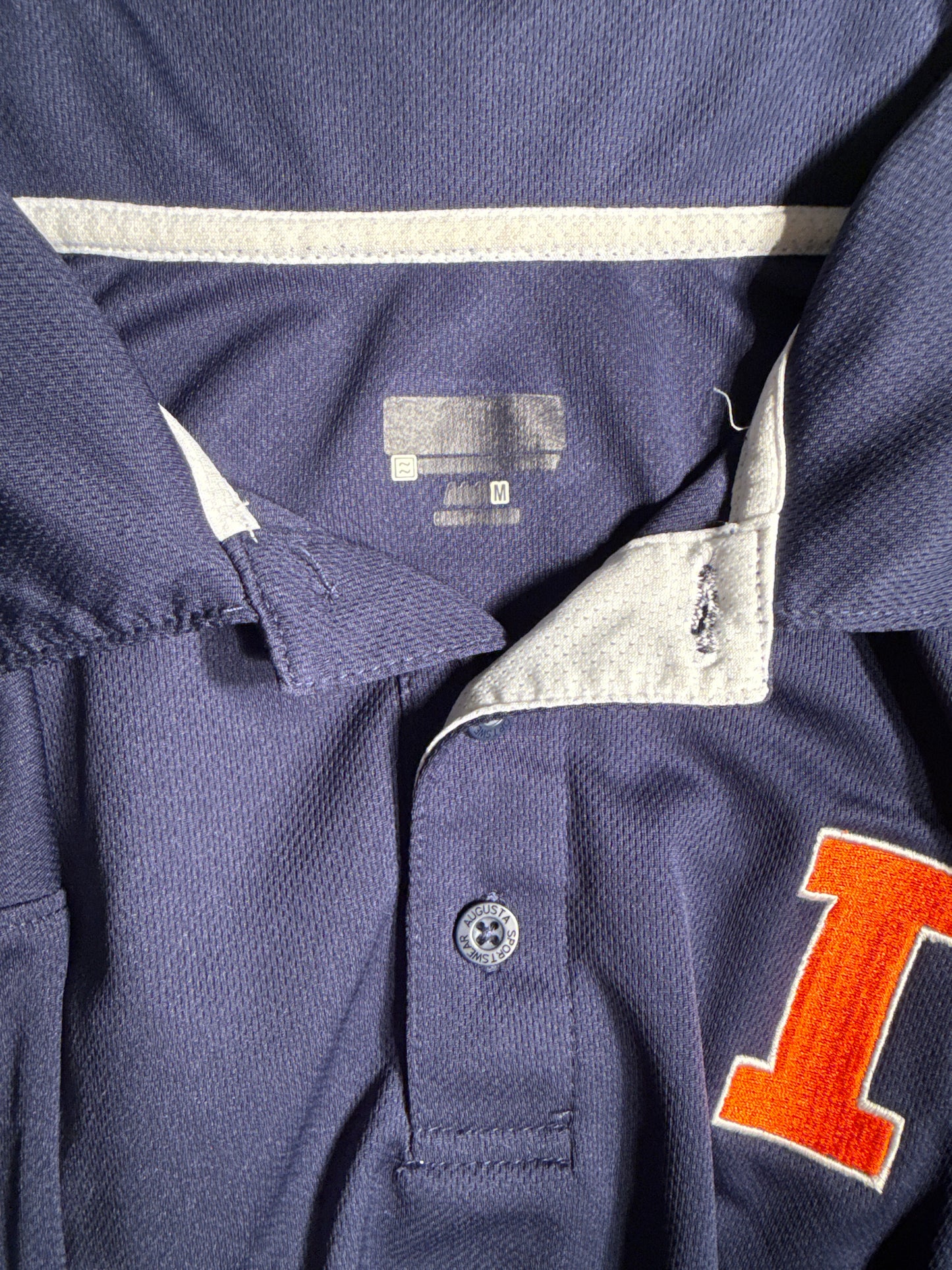 Illinois Fighting Illini Embroidered Performance Polo