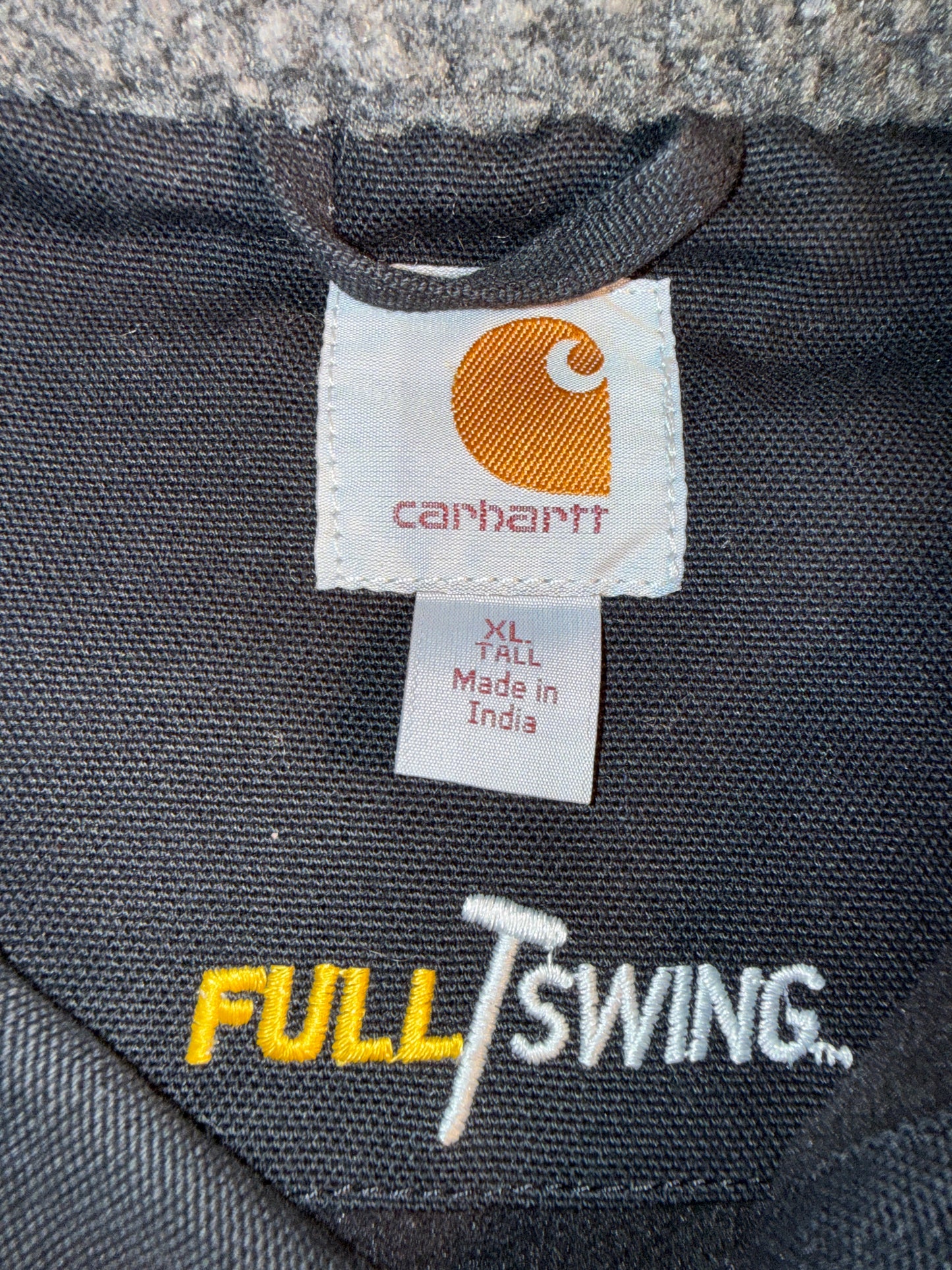 Vintage Carhartt Full Swing Traditional Chore Coat with Sherpa Collar