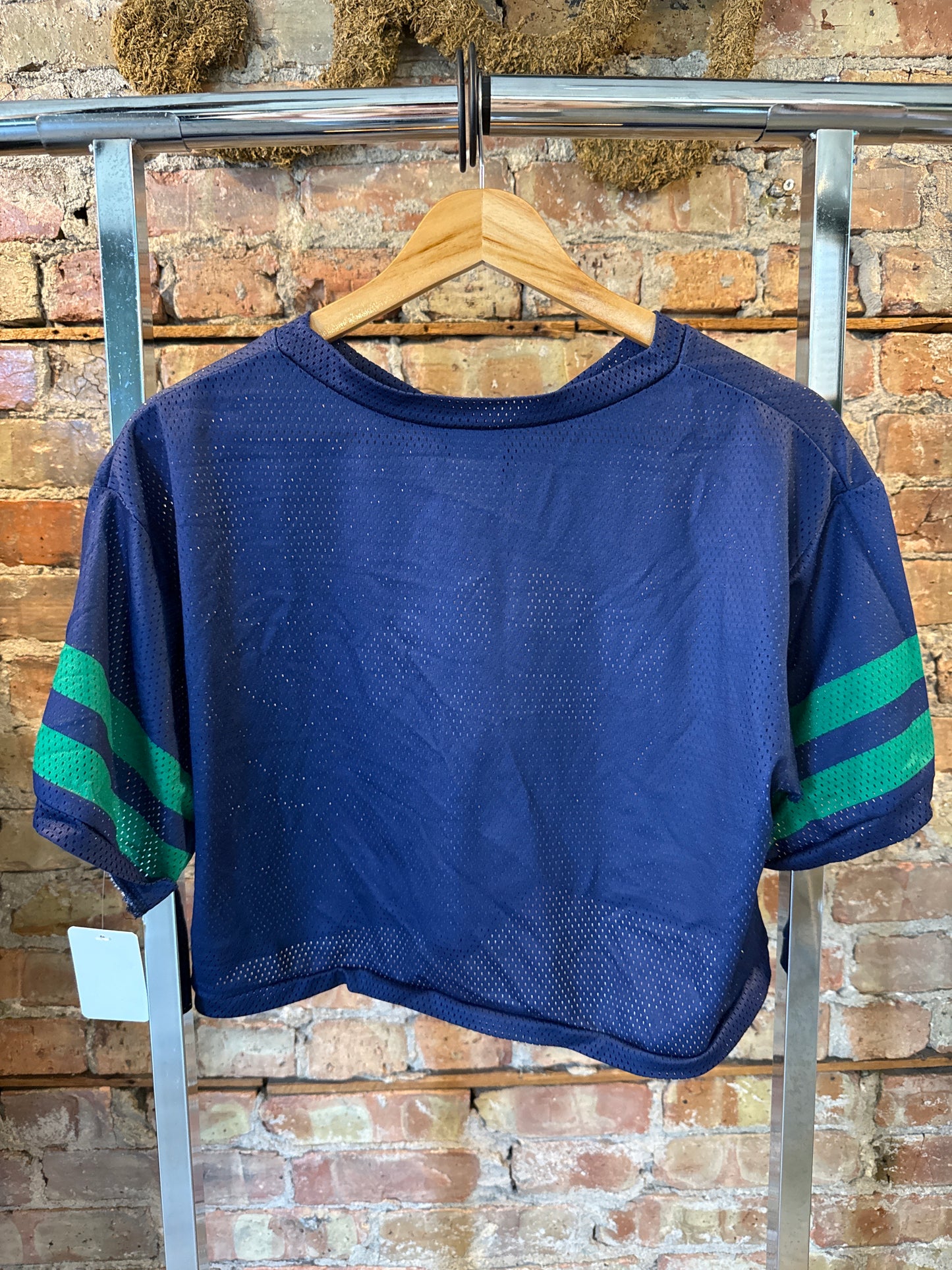 Cropped Notre Dame Jersey