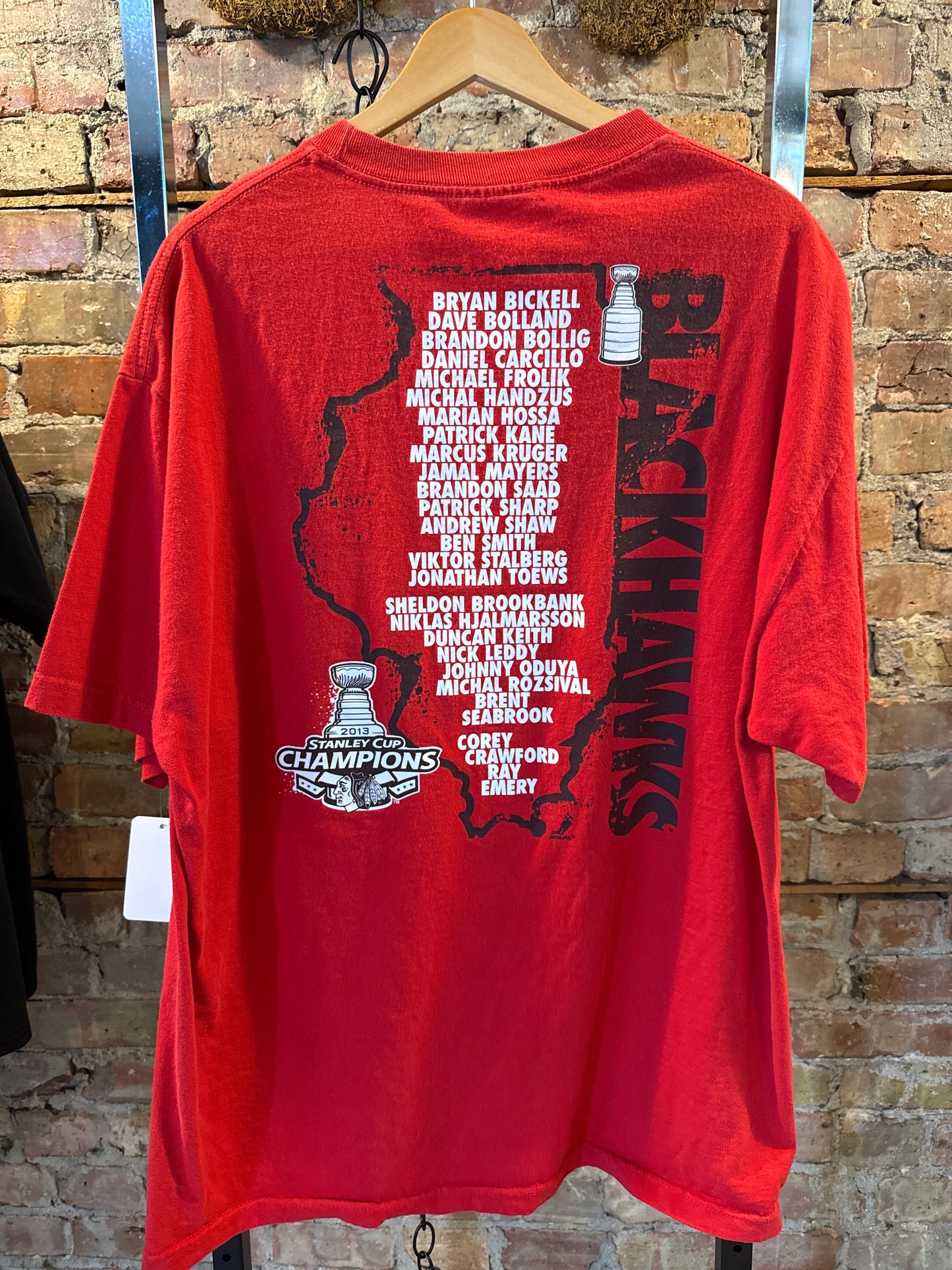 2013 Chicago Blackhawks Stanley Cup Champ Tee