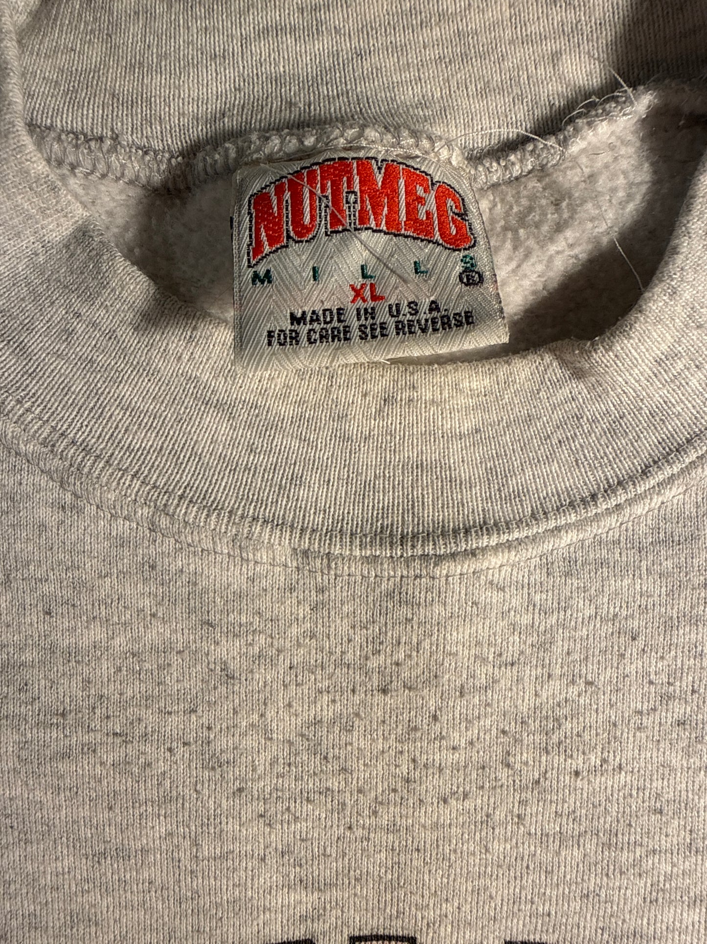 Vintage 1994 Wisconsin Badgers Rose Bowl Nutmeg Crewneck Sweatshirt