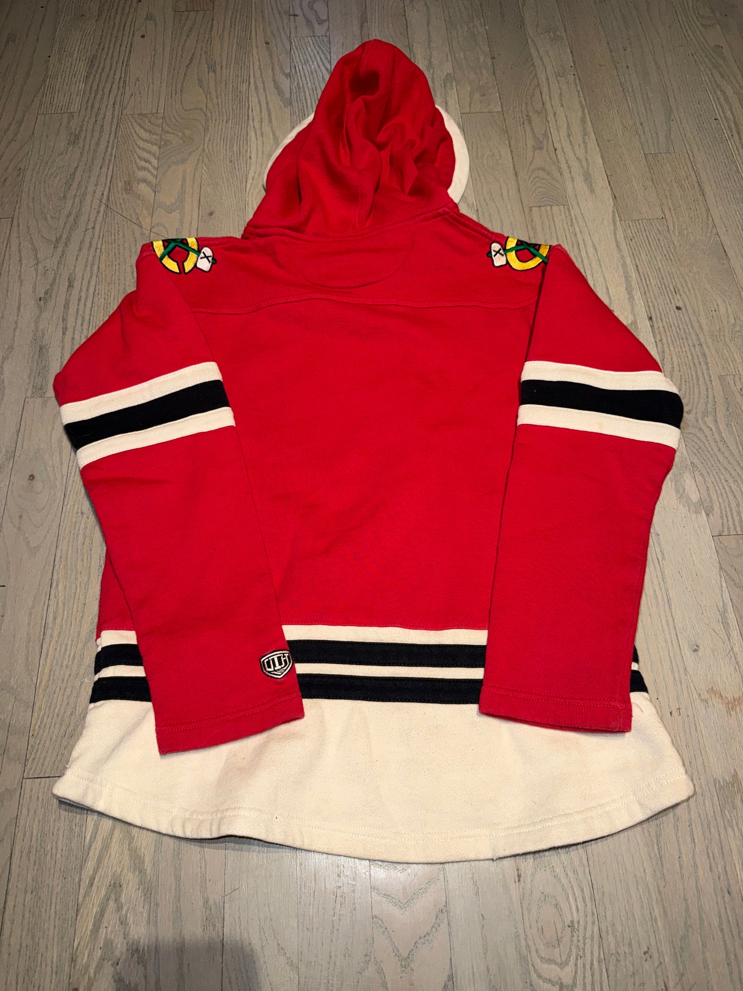 Chicago Blackhawks Old Time Hockey Hoodie