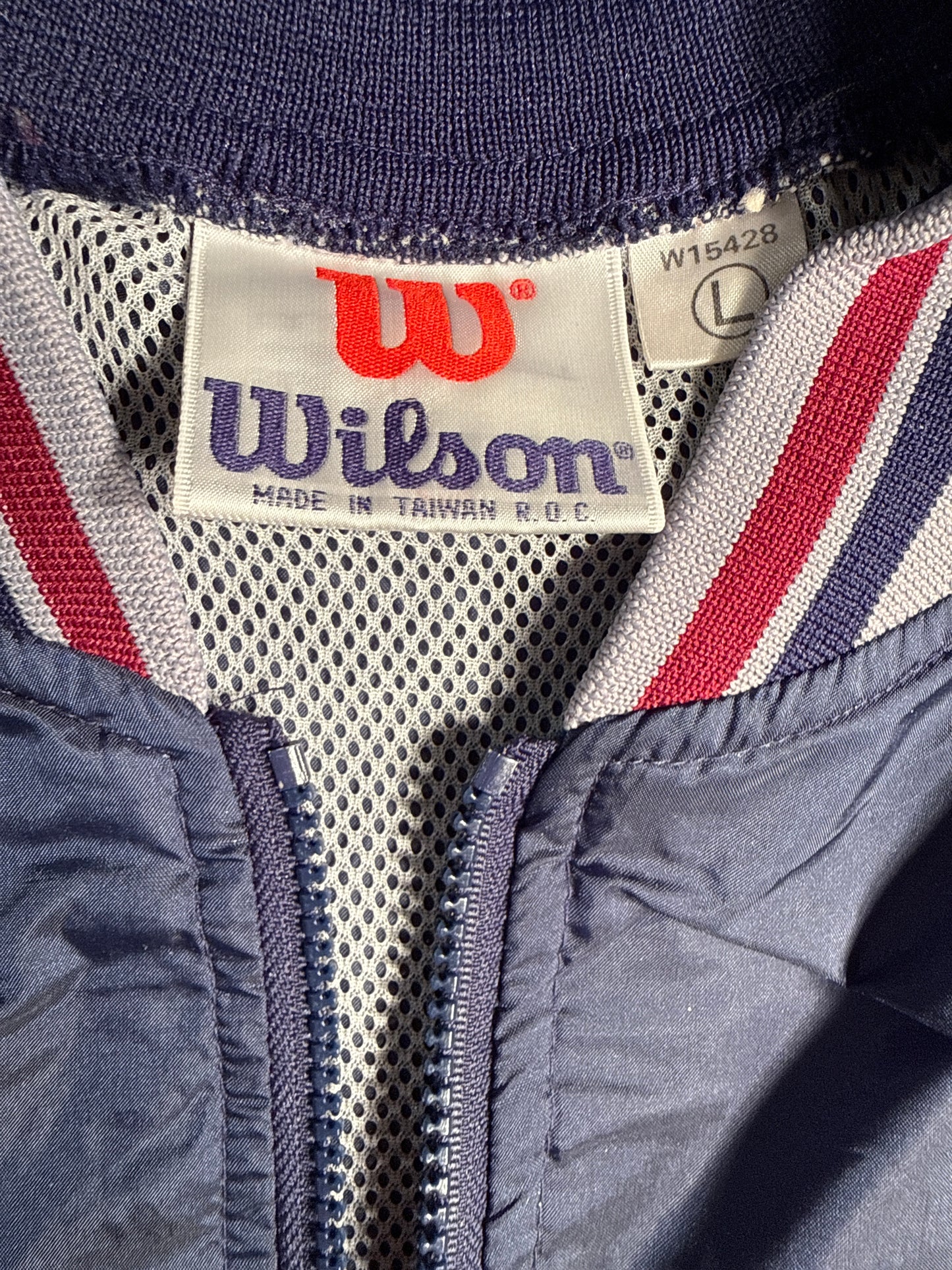 Vintage Wilson Full-Zip Bomber Bomber