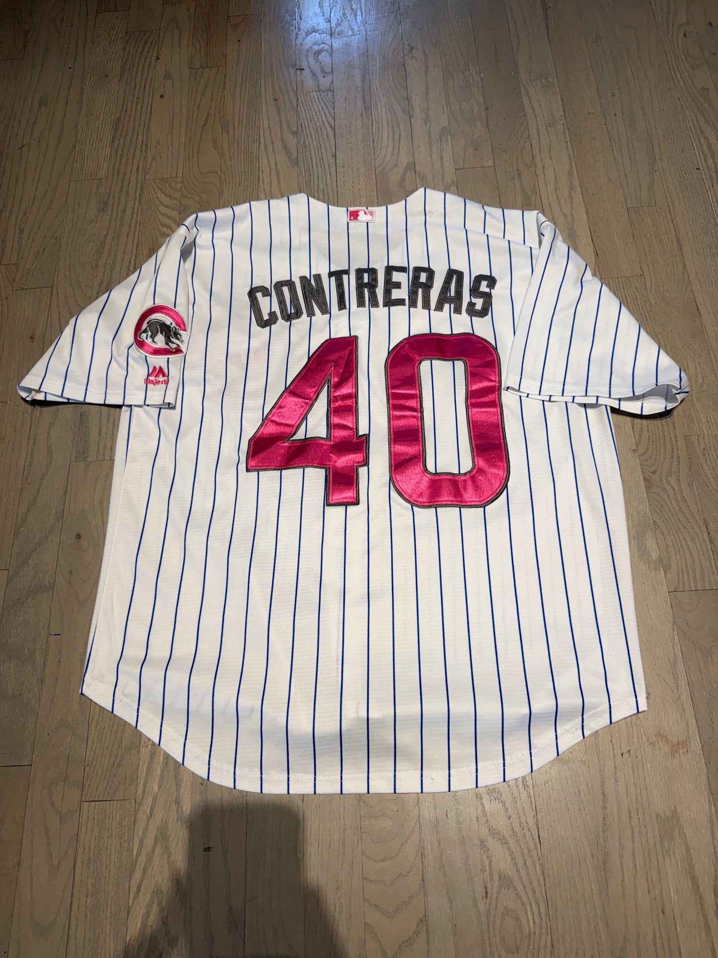 Chicago Cubs Contreras Breast Cancer Awareness Jersey