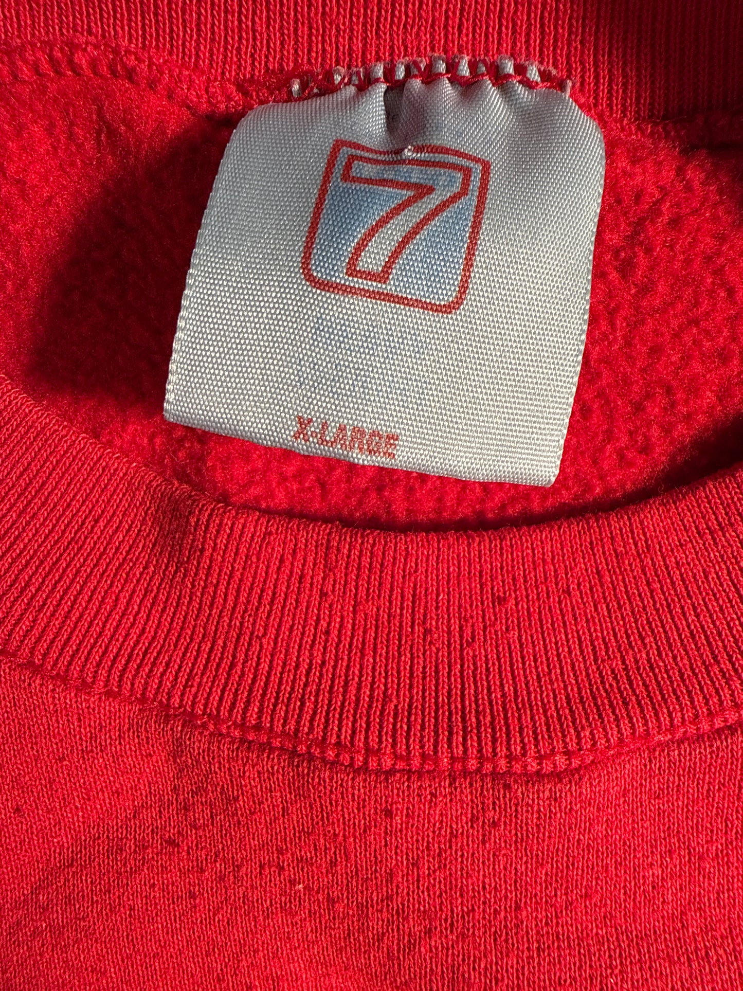 Vintage 90s Chicago Bulls Logo 7 Crewneck Sweatshirt