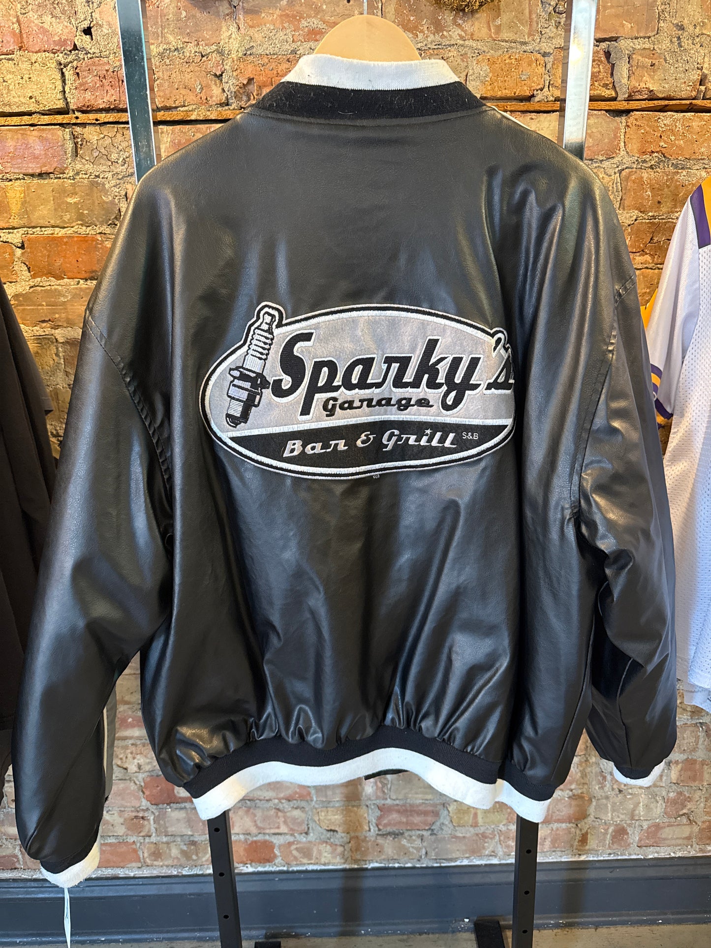 Sparky’s Garage Bar & Grill Bomber Jacket