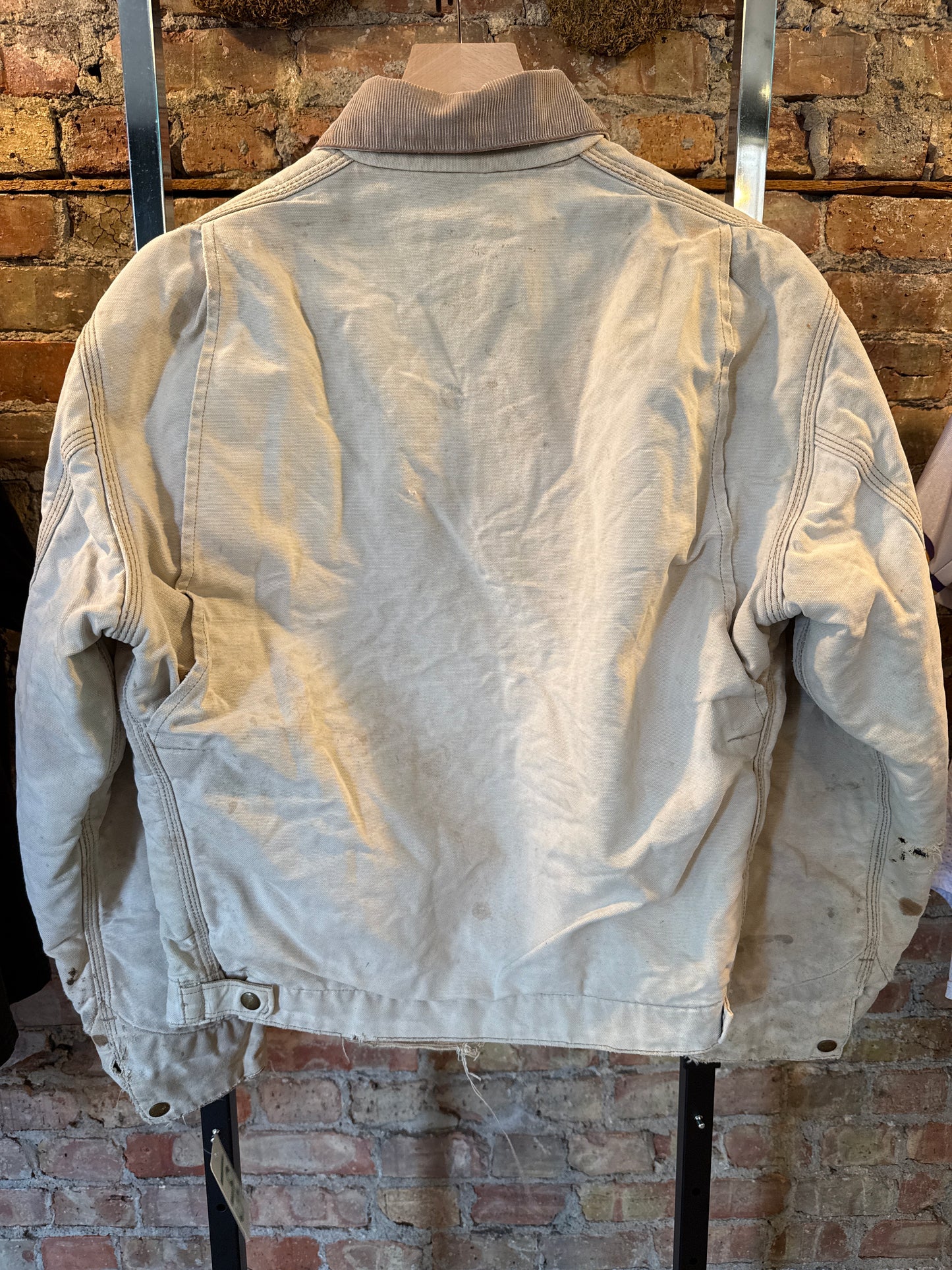 Cream Carhartt Detroit Jacket