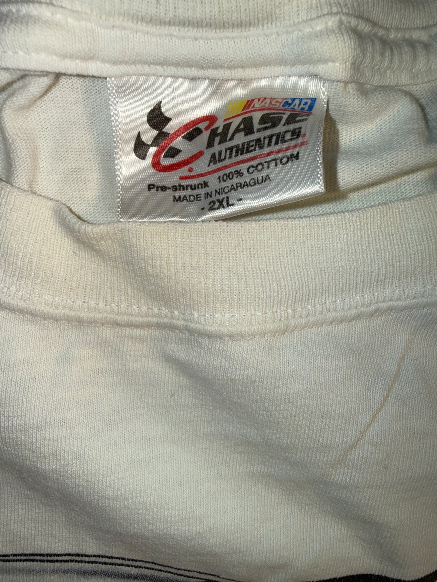 Vintage Y2K Dale Earnhardt Sr. & Jr. NASCAR Double Car Graphic Tee