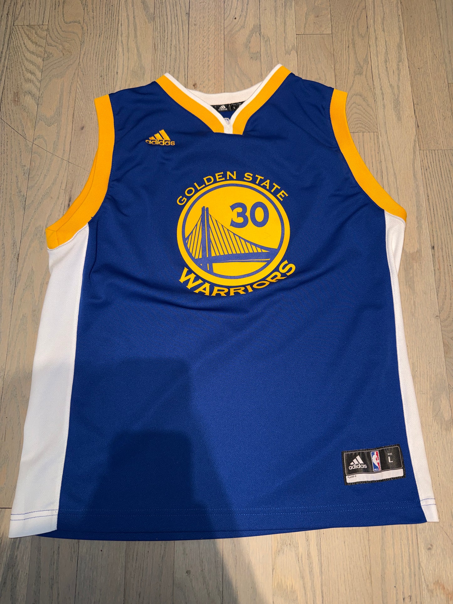 Curry Jersey Size Youth L