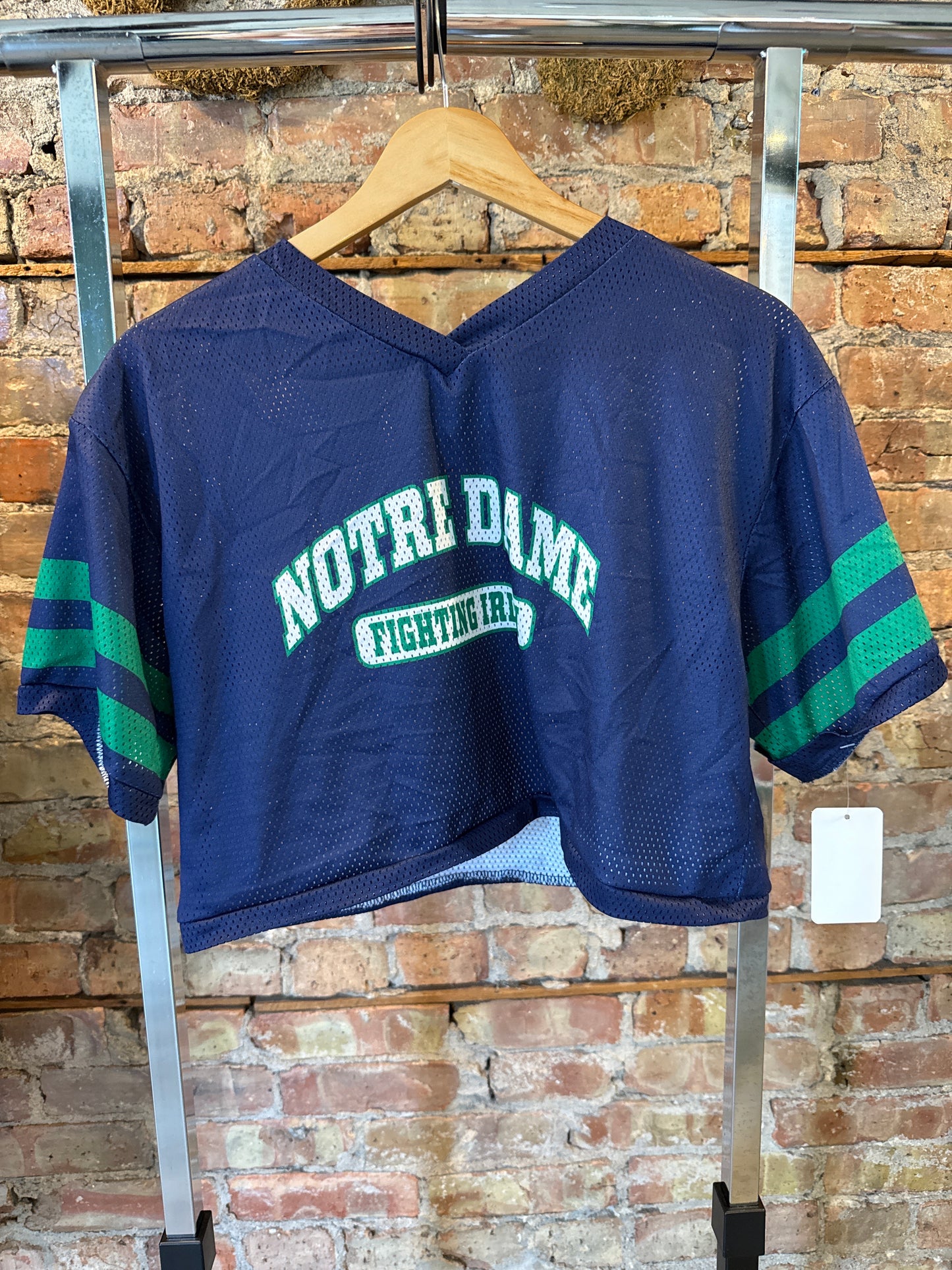 Cropped Notre Dame Jersey