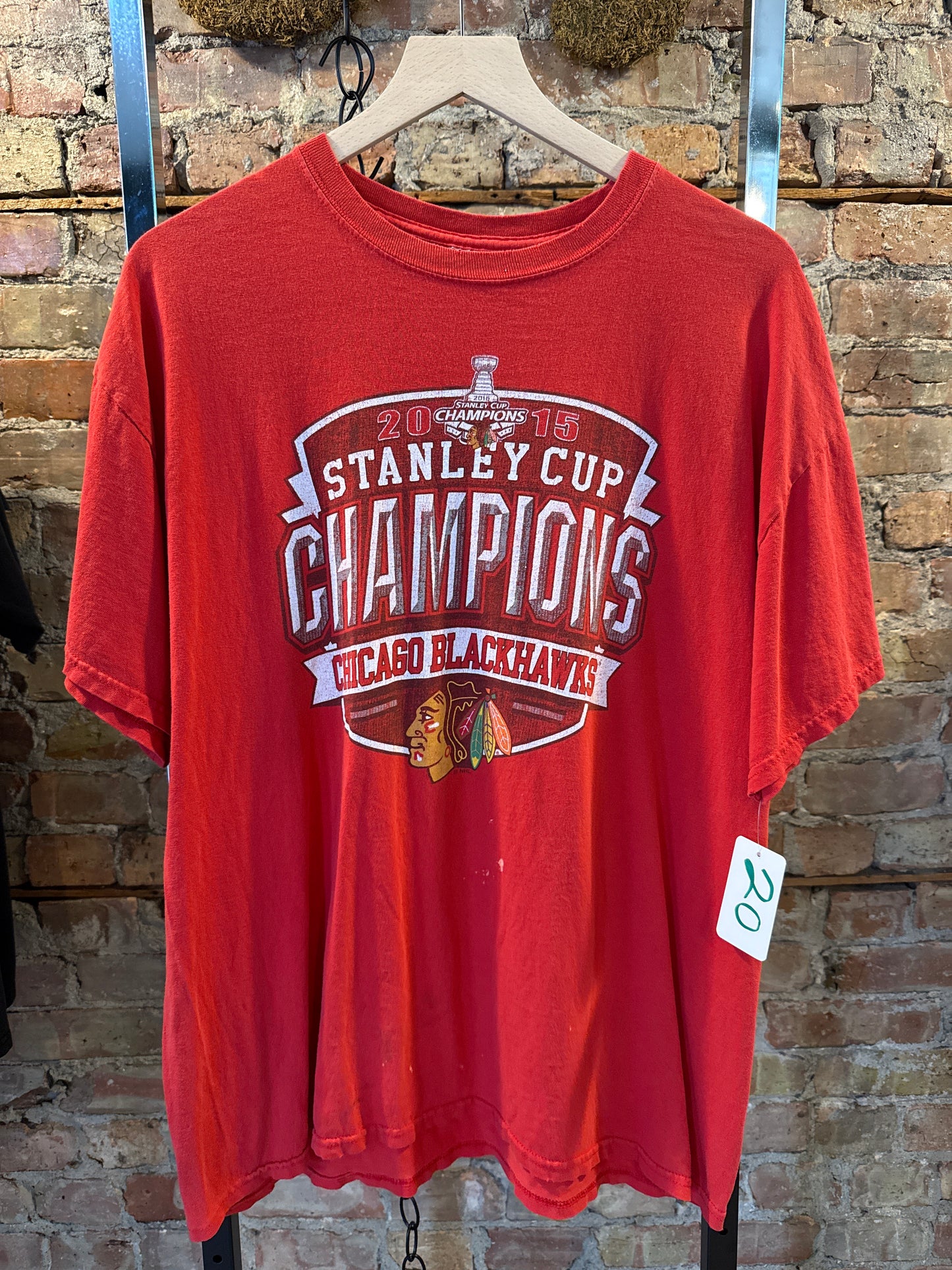 2015 Chicago Blackhawks Cup Tee