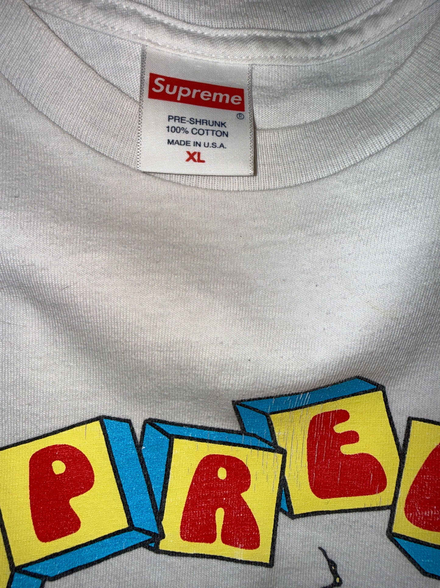 Supreme SS19 Dynamite Tee White
