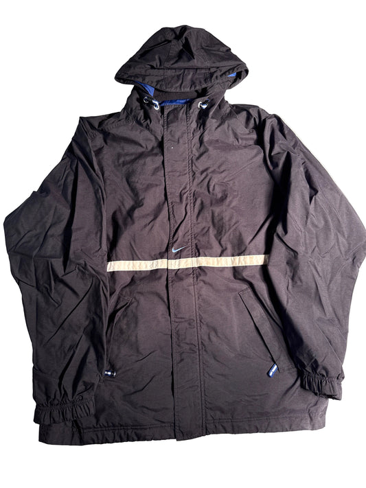Vintage Nike Center Swoosh 3-1 Hooded Windbreaker Jacket