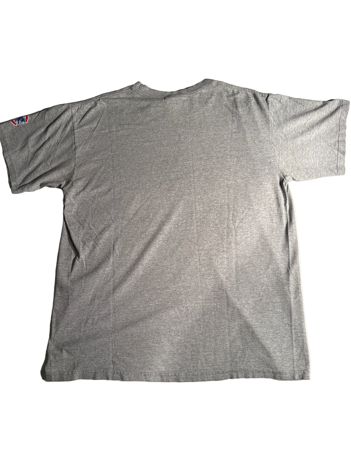 Vintage Y2K Nike Team Center Swoosh Chicago Cubs Heather Gray T-Shirt