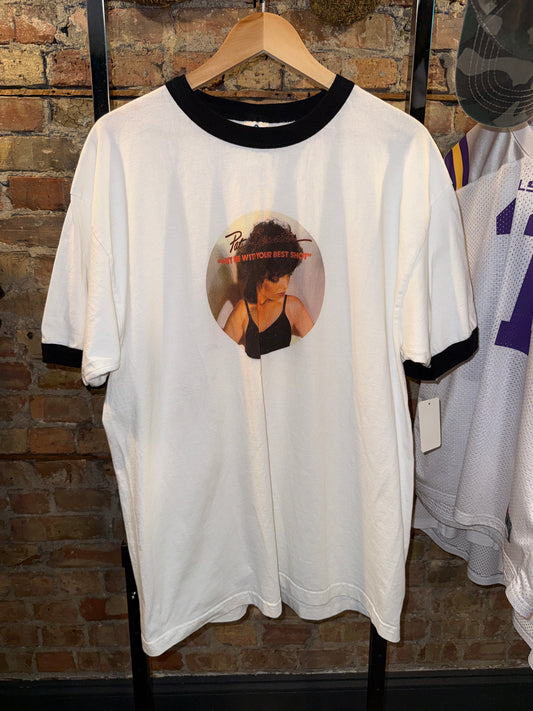 Hit Me With Your Best Shot Ringer Tee