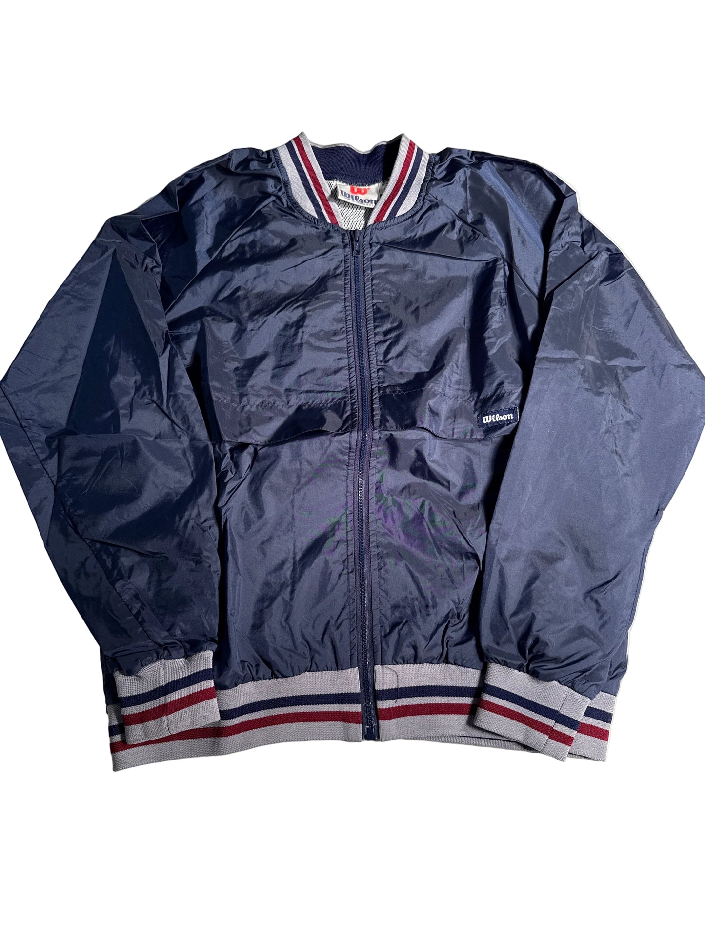 Vintage Wilson Full-Zip Bomber Bomber