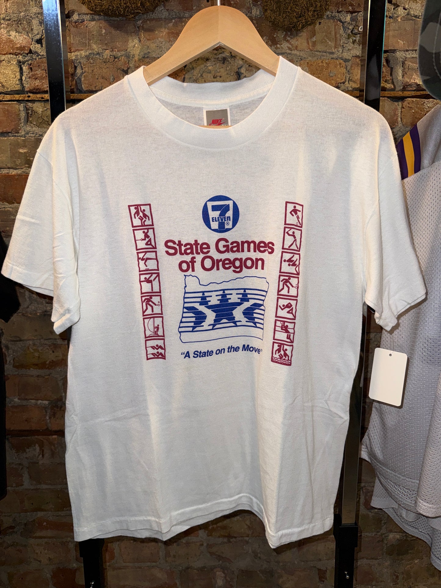 State Games Of Oregon VTG Nike Tee