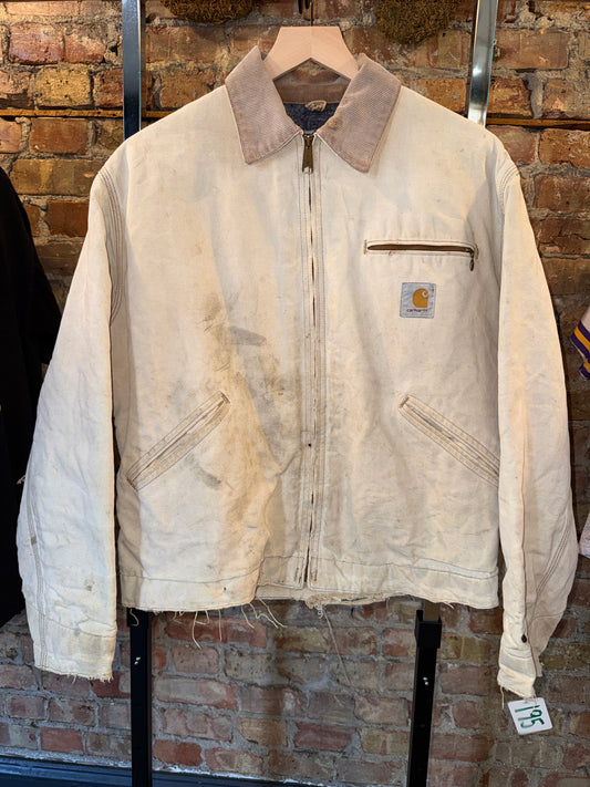 Cream Carhartt Detroit Jacket
