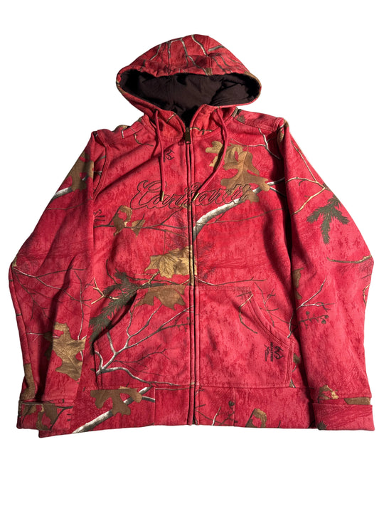 Carhartt Realtree Red Camo Full-Zip Hoodie