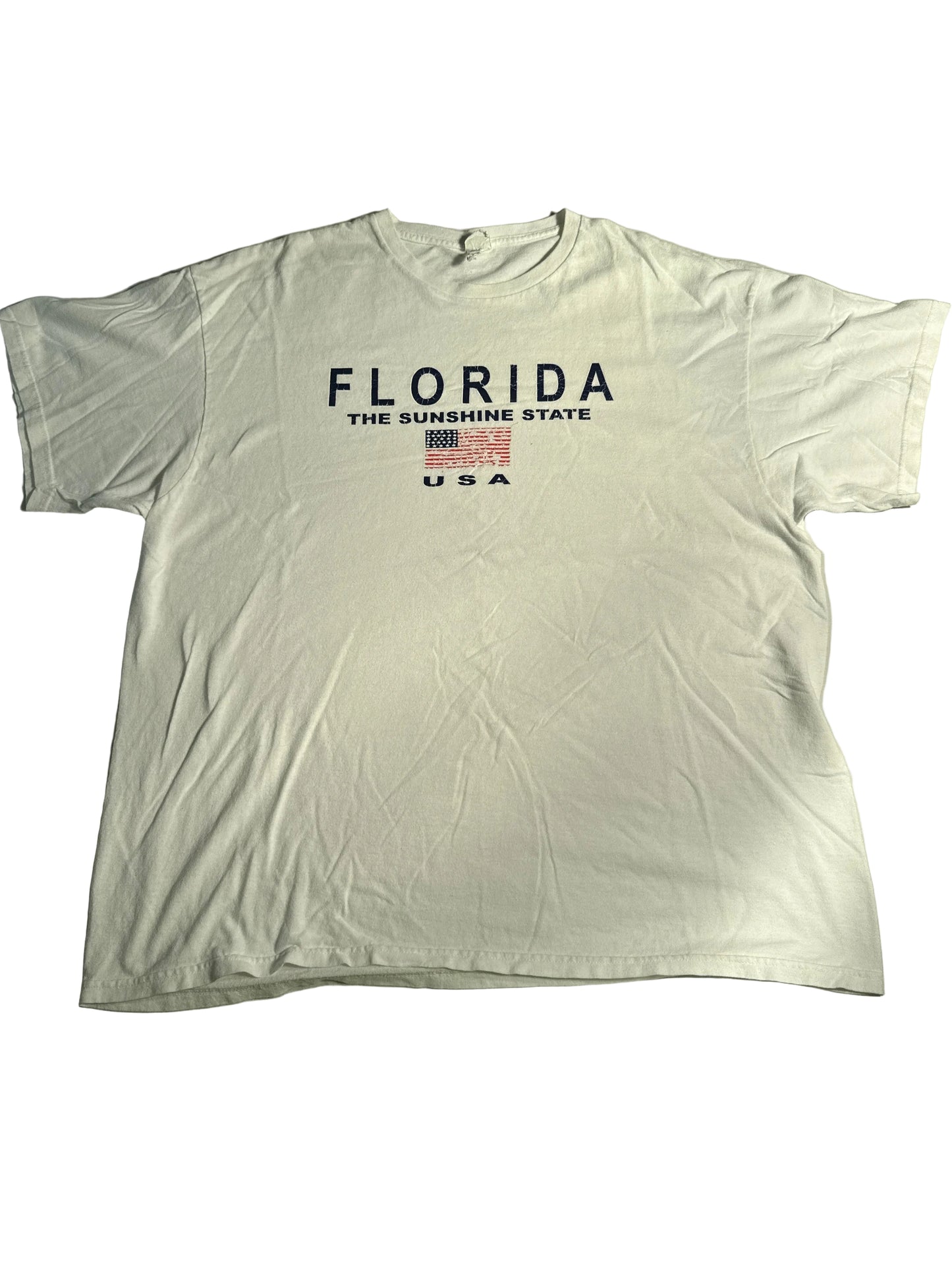 Vintage Florida “The Sunshine State” USA Flag Tee