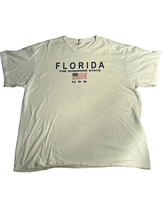 Vintage Florida “The Sunshine State” USA Flag Tee