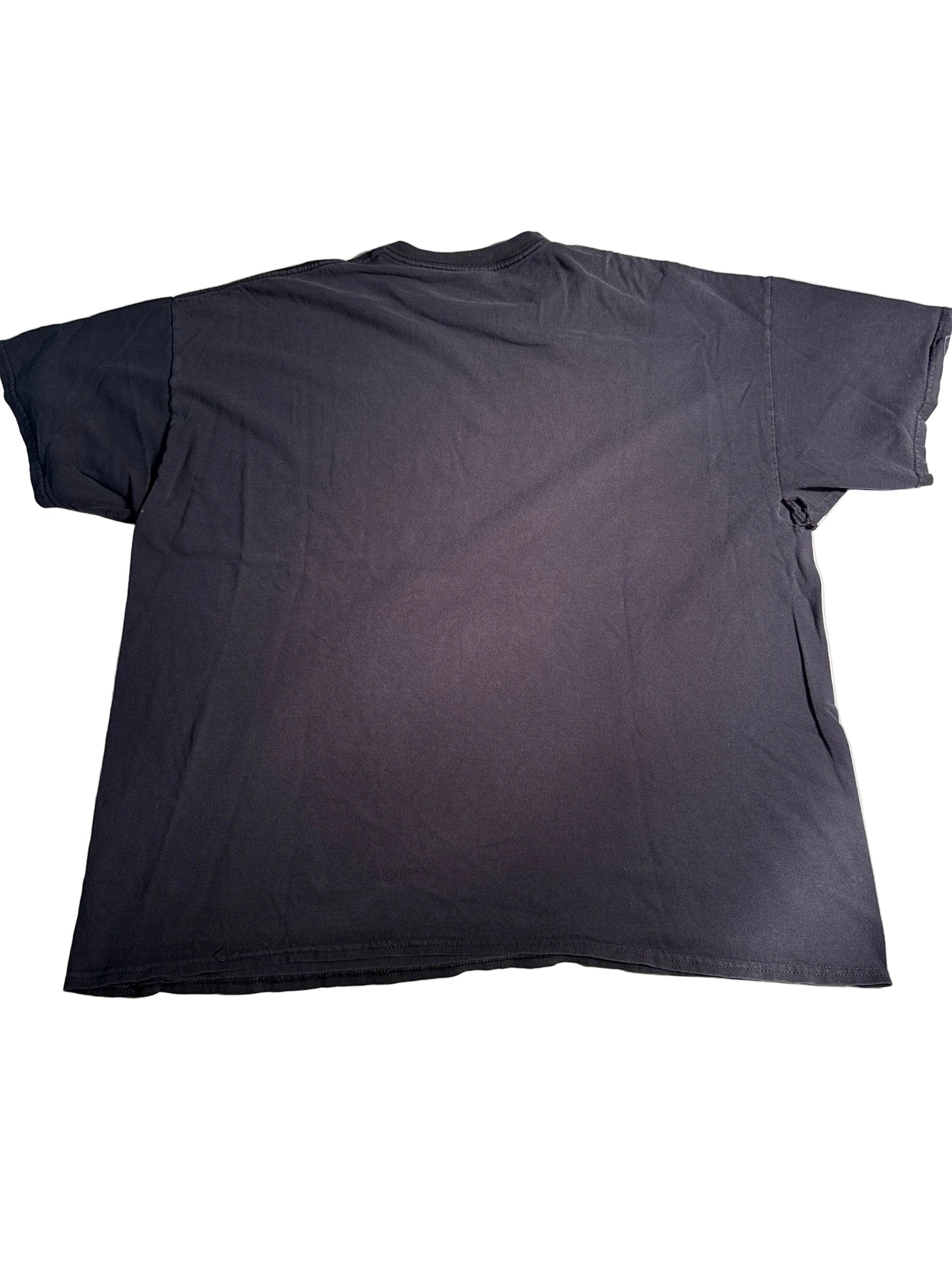 Y2K Grim Reaper Green Flame Motorcycle Biker Graphic Tee