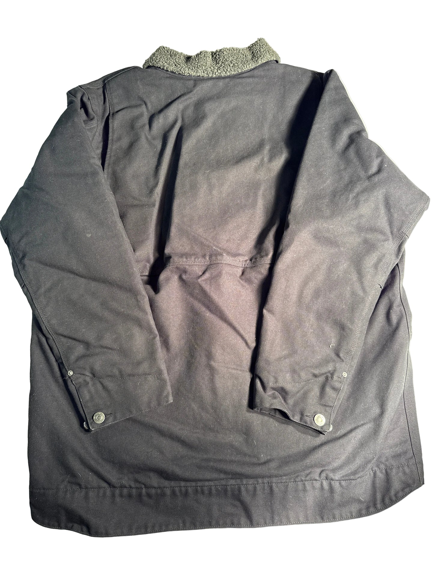 Vintage Carhartt Full Swing Traditional Chore Coat with Sherpa Collar