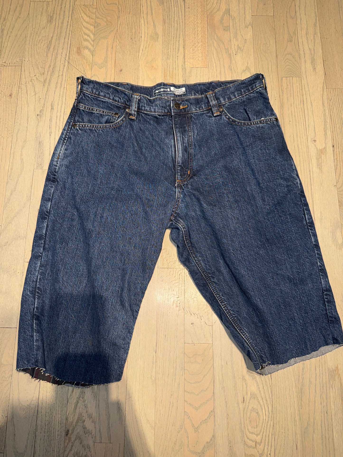 Carhartt Dark Denim Jorts 36x32