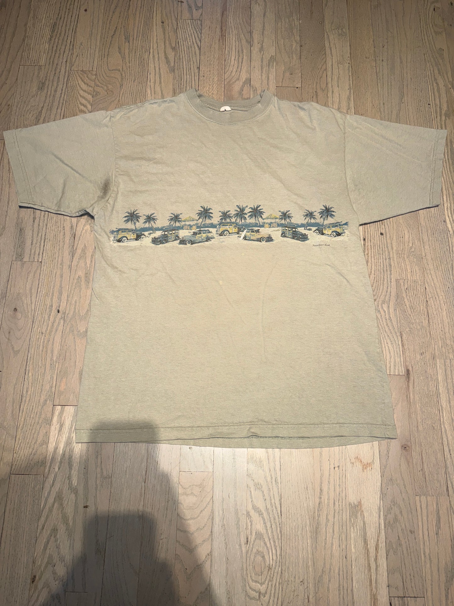 VTG Olive Surf tee