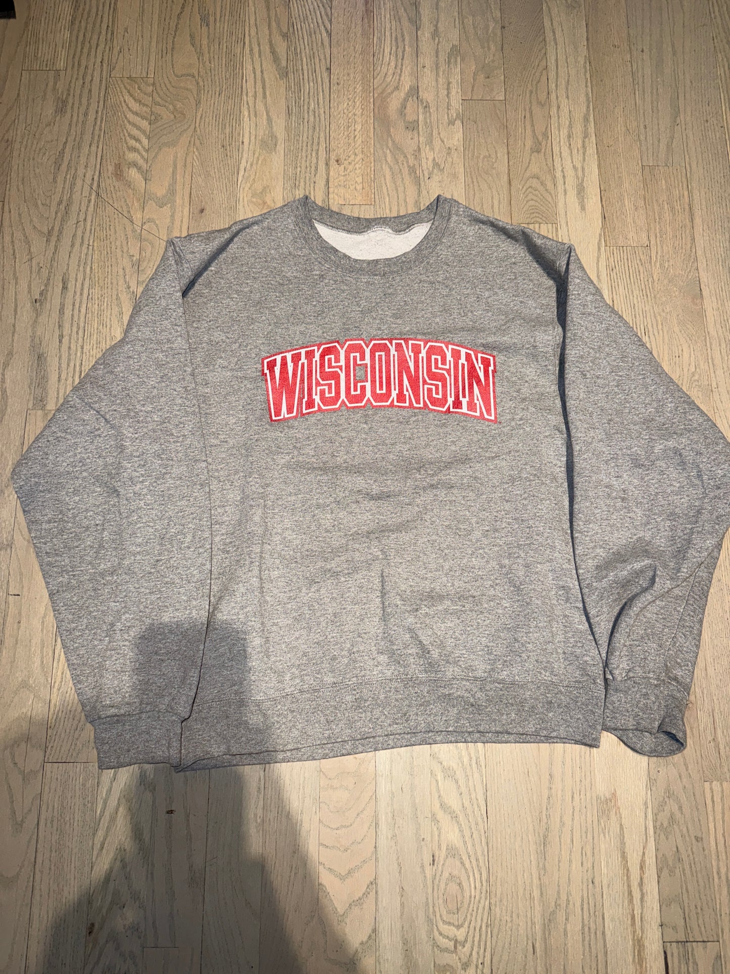 Grey Wisconsin Crew
