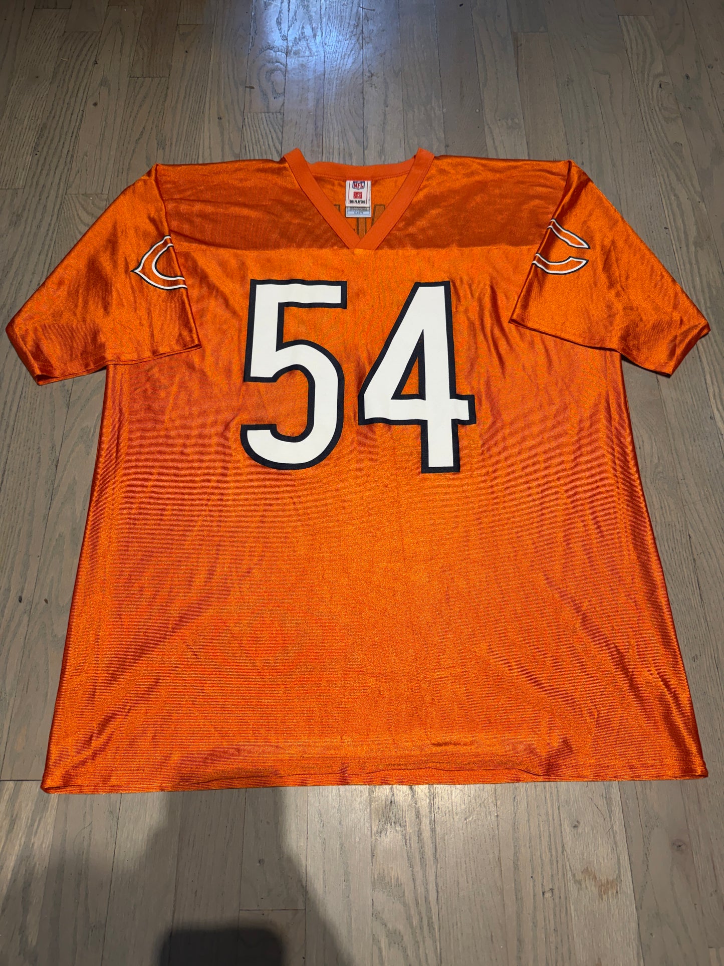 Chicago Bears Urlacher Jersey Orange Colorway