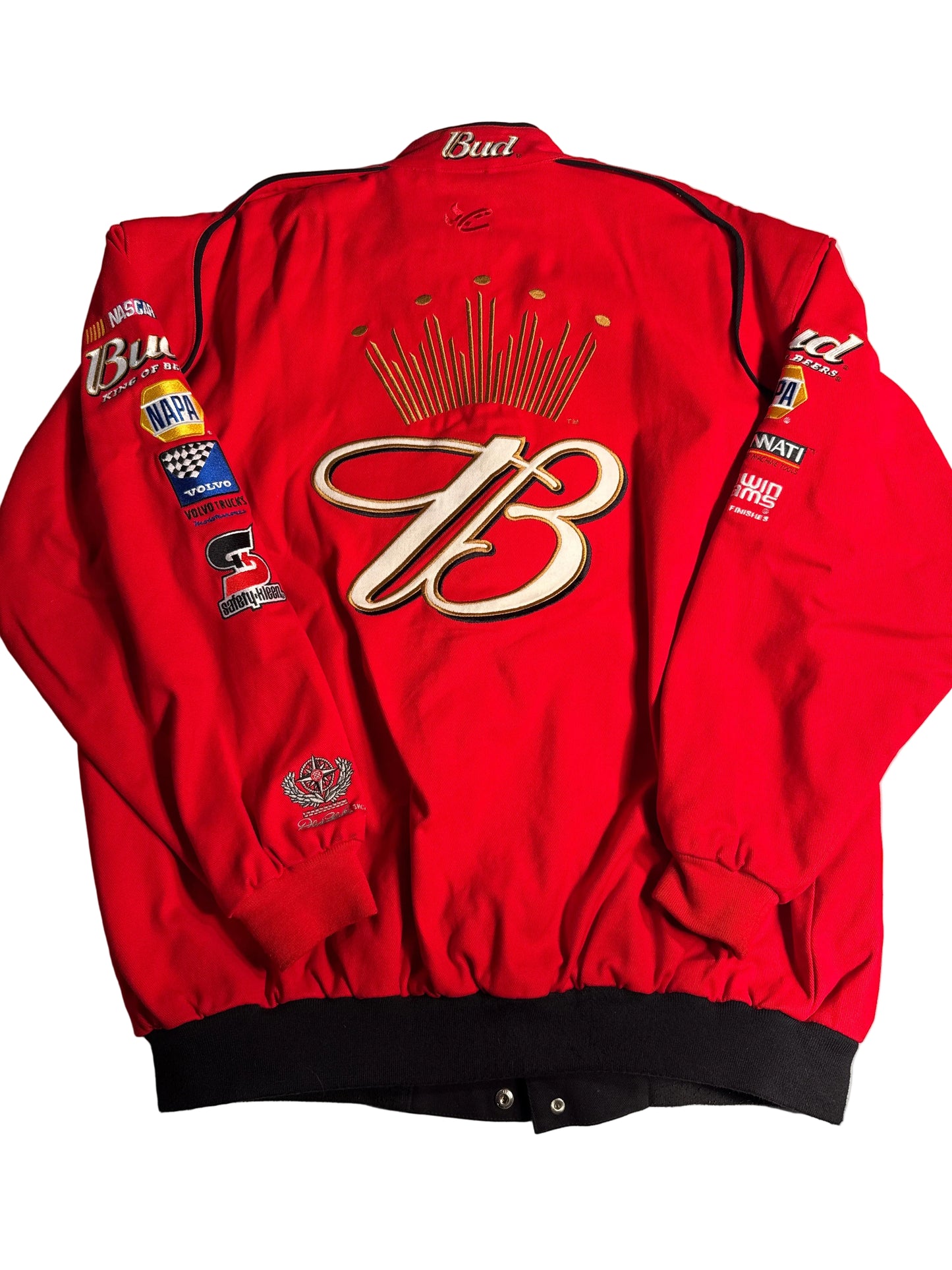 Dale Earnhardt Jr. #8 Budweiser NASCAR Winston Cup Series racing jacket
