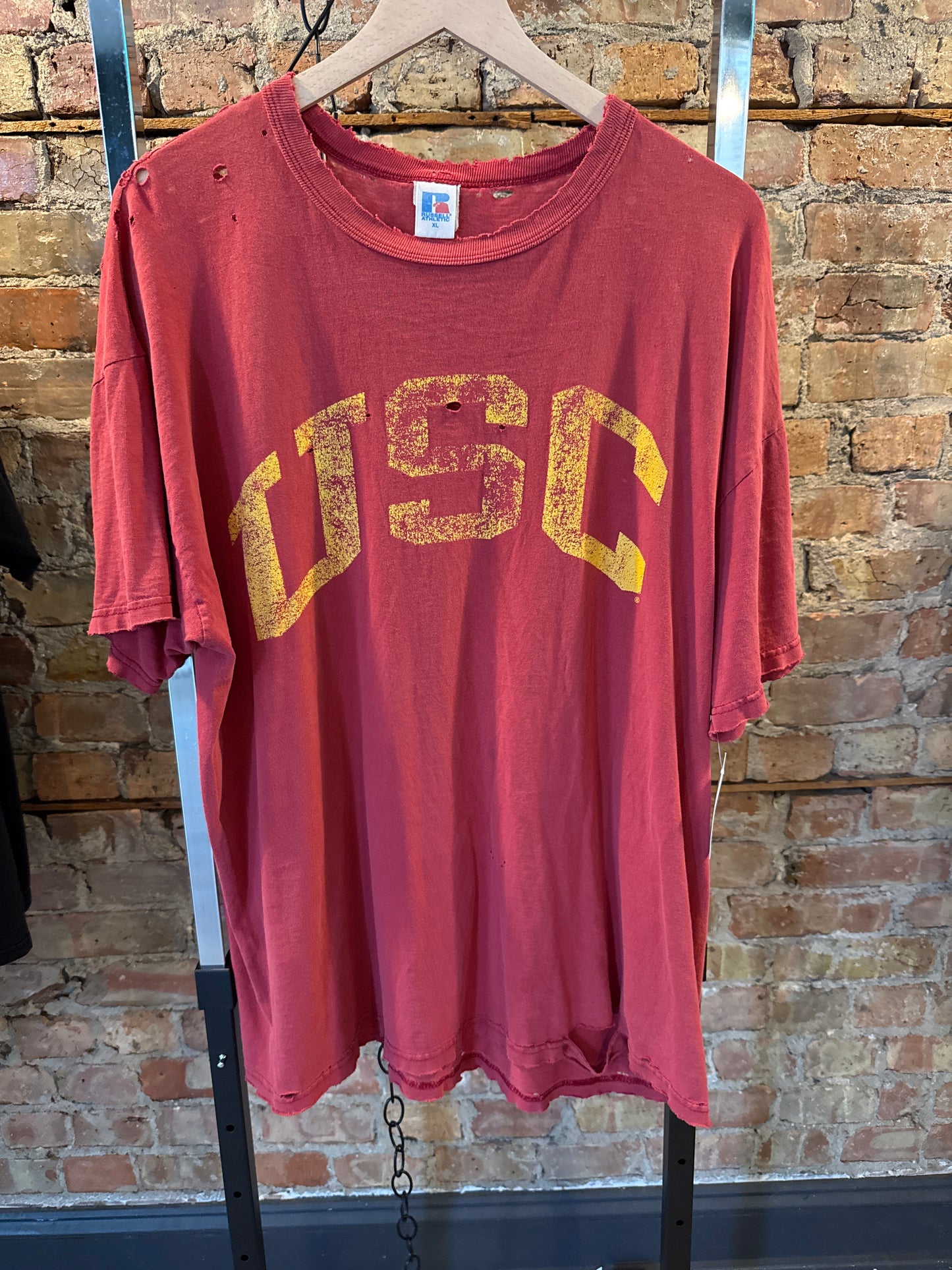 USC Distresses Vintage Tee