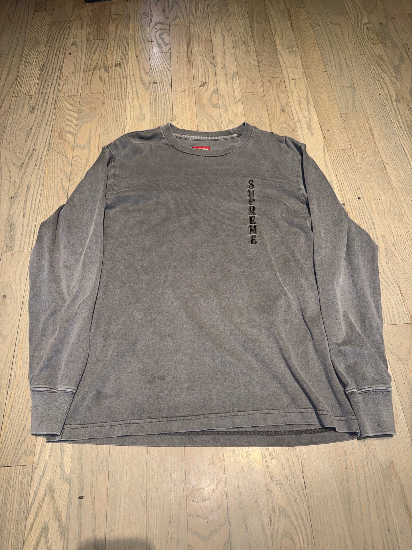 Supreme Overdyed L/S Top