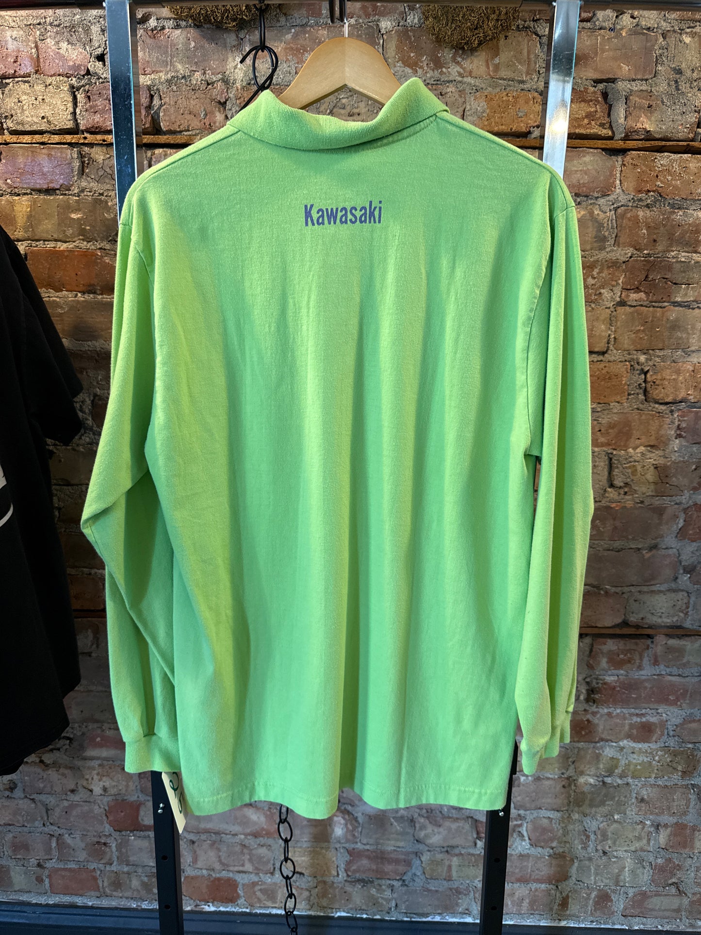 Kawasaki “Let The Good Times Roll” Long Sleeve Polo