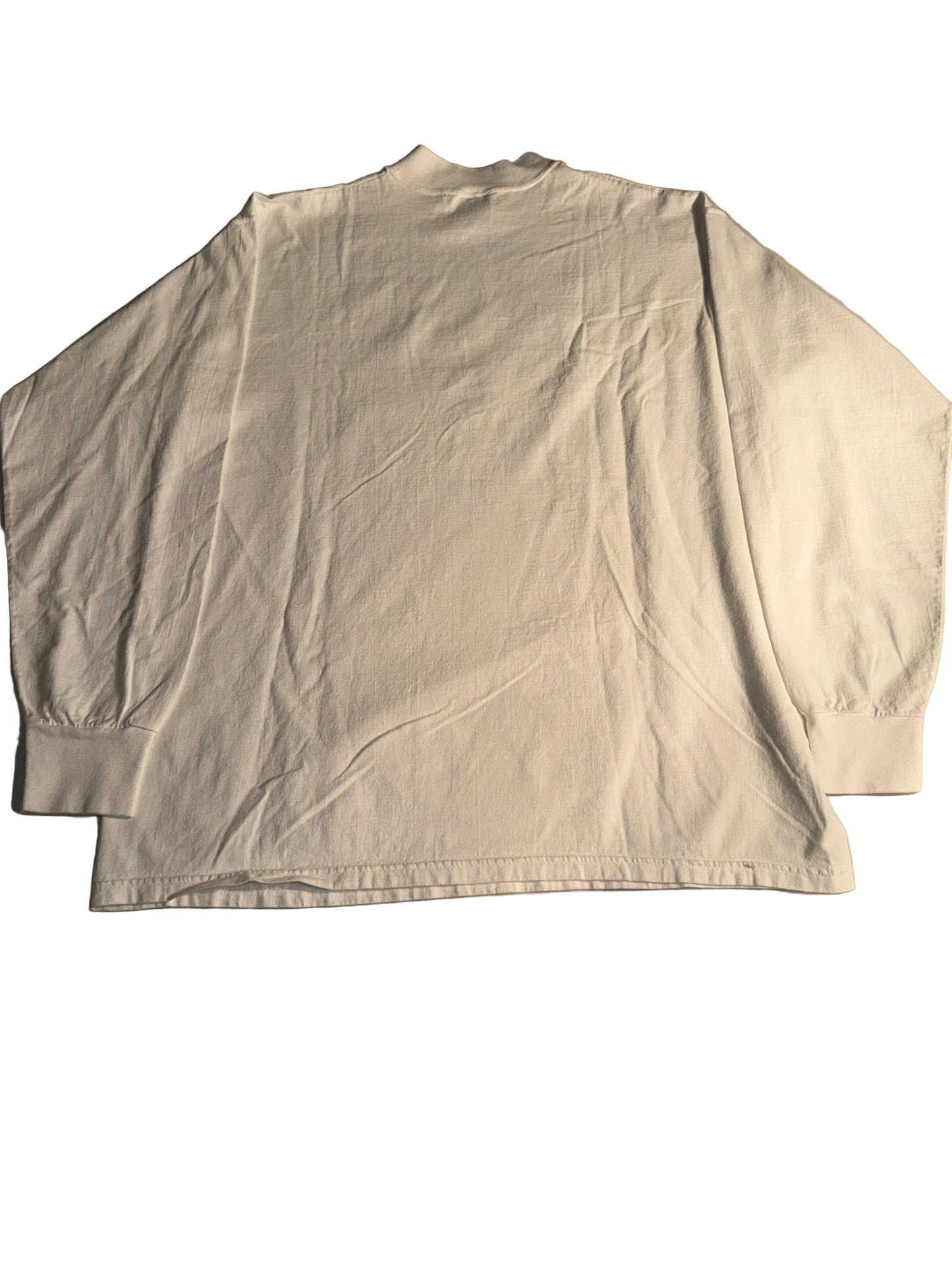 Vintage 90s Chicago Bears "Bears Rule" White Long Sleeve Graphic T-Shirt