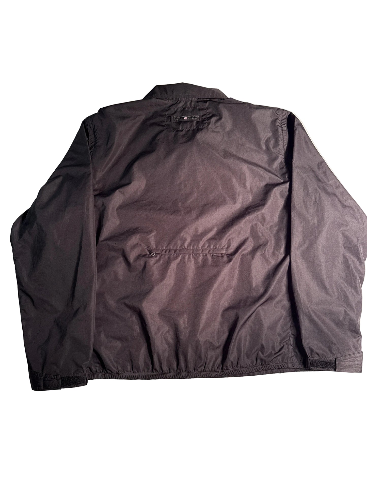 Vintage Polo Sport Ralph Lauren Gray Nylon Windbreaker Jacket