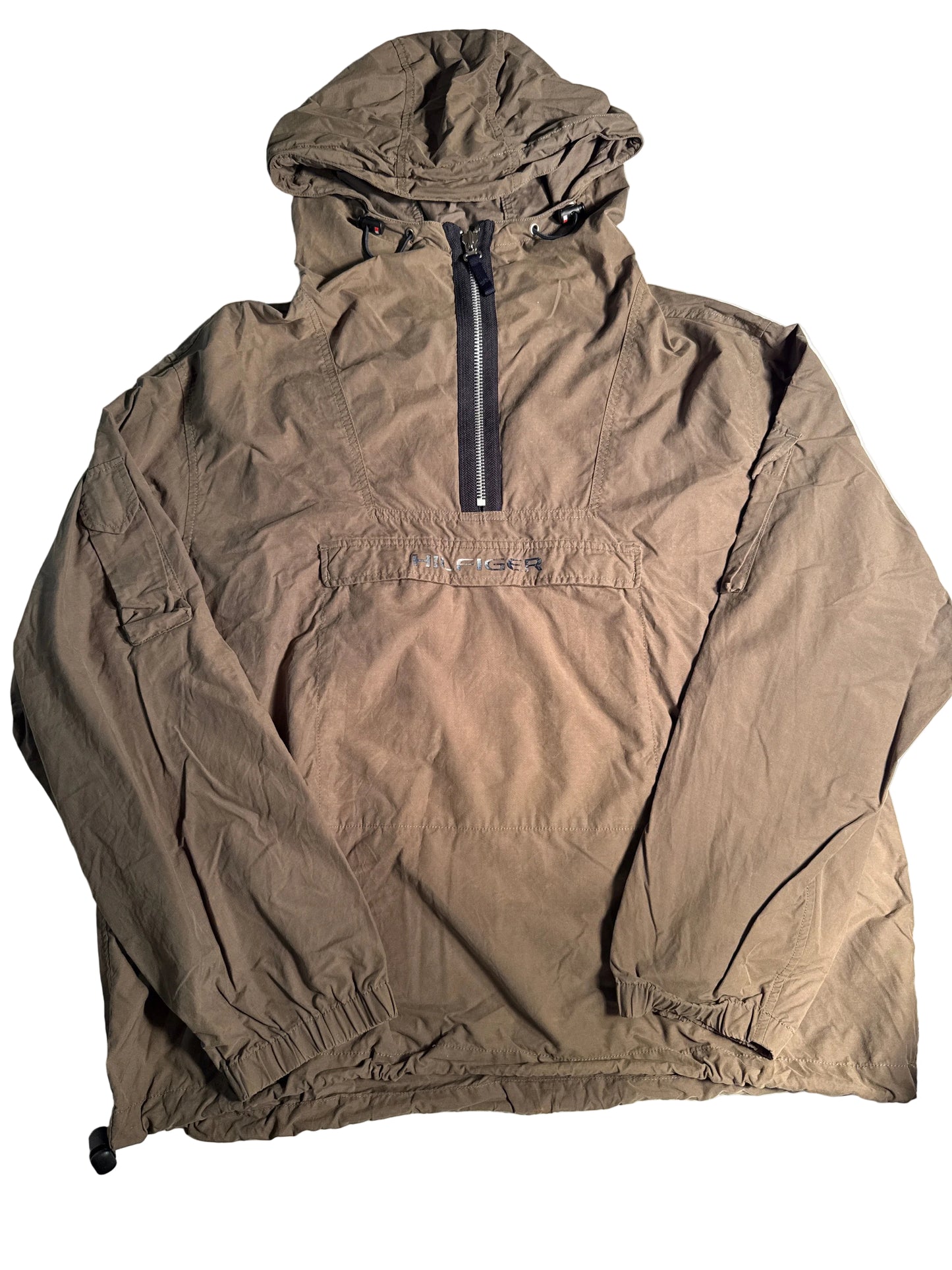 Vintage Tommy Hilfiger Hooded Anorak Pullover Jacket