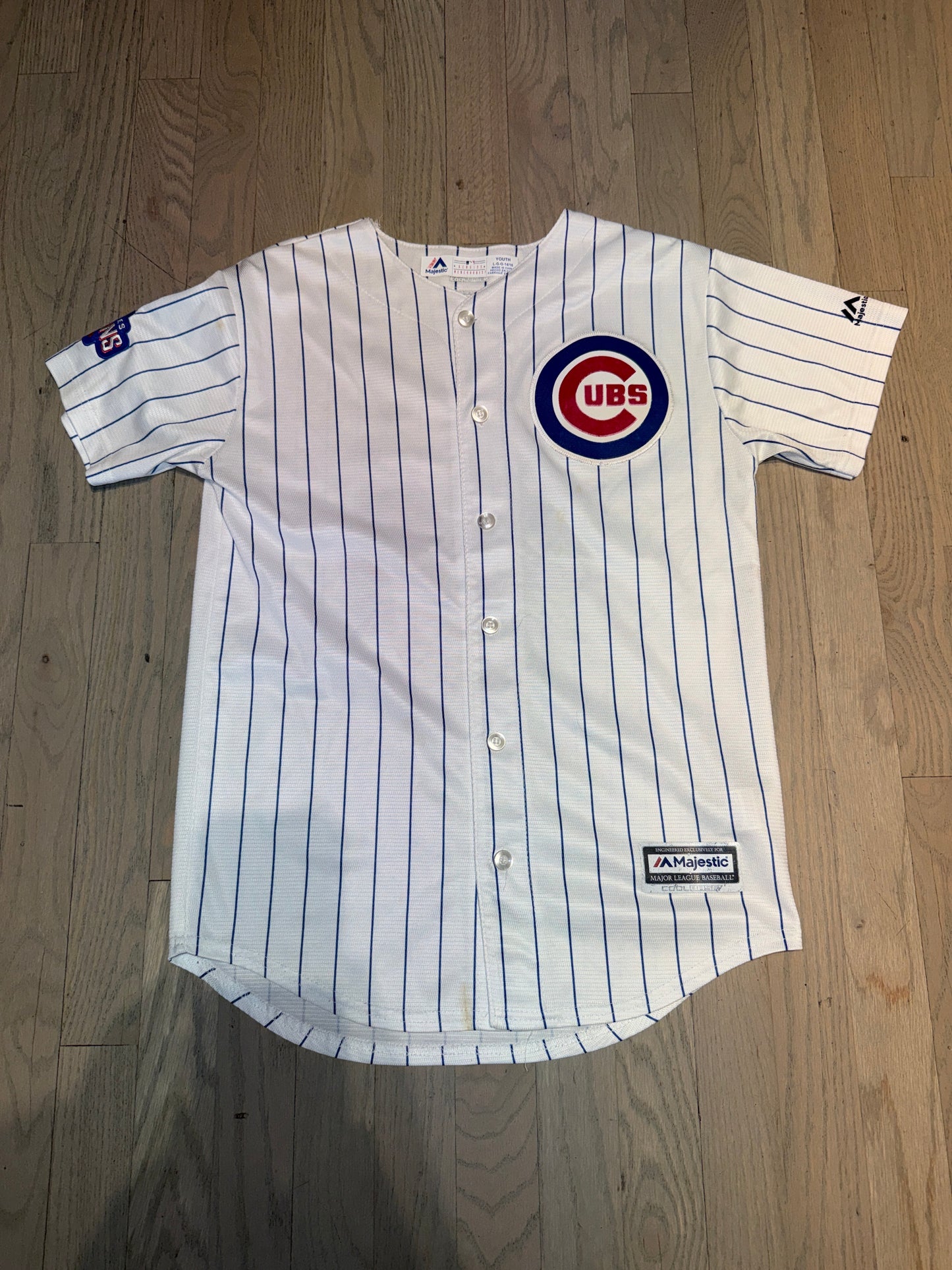 Anthony Rizzo World Series Patch Jersey