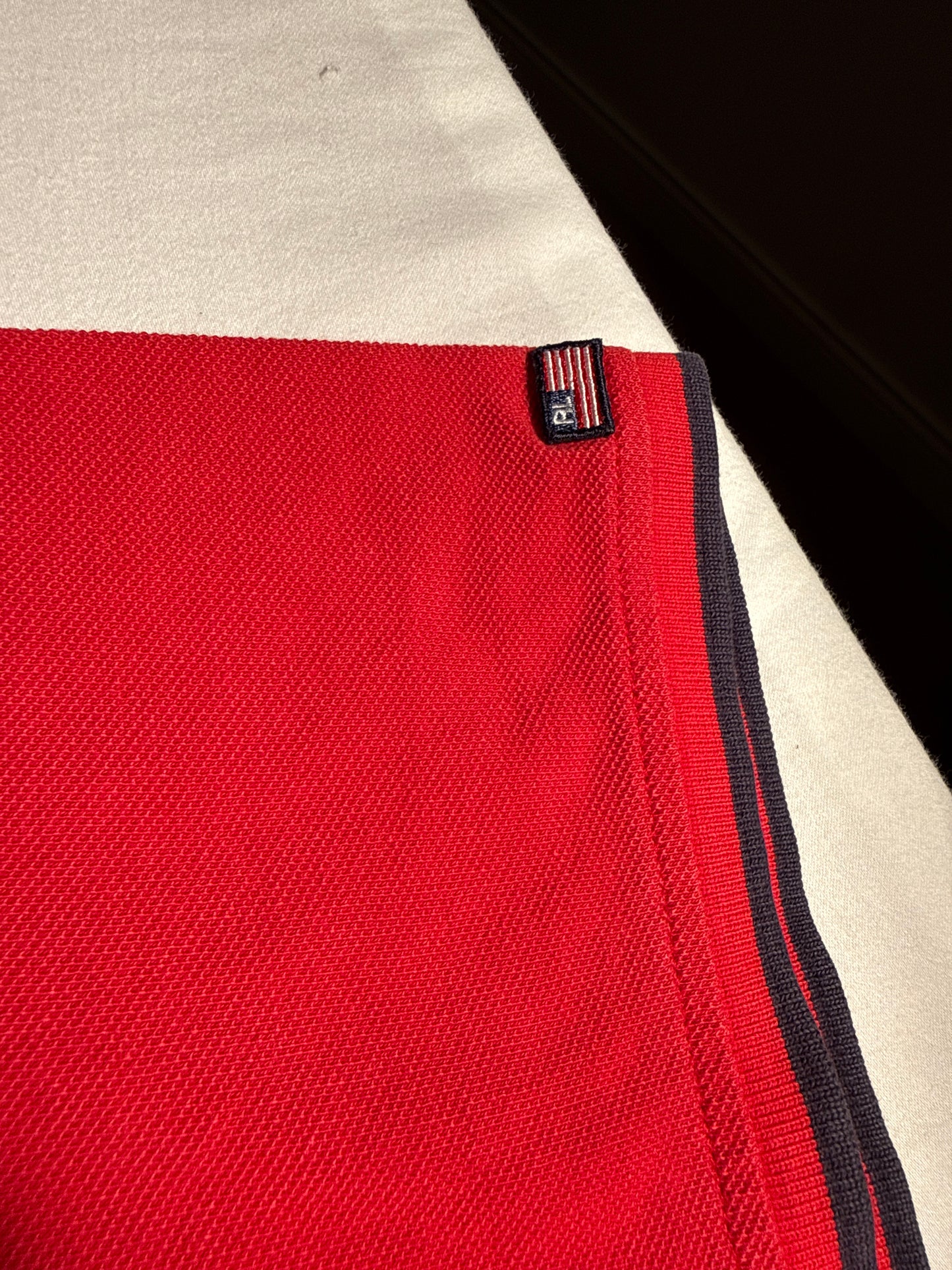 Vintage Polo Jeans Co. Ralph Lauren Red V-Neck Tee