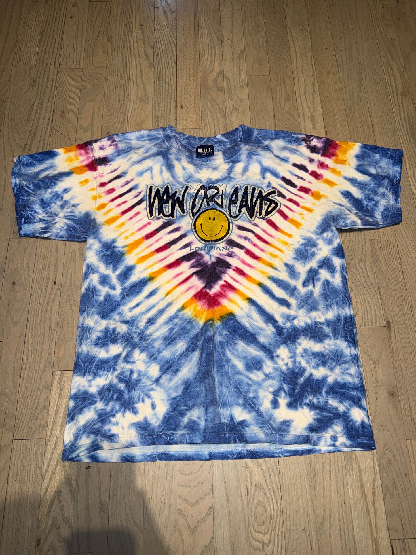 New Orleans Tie Die Tee