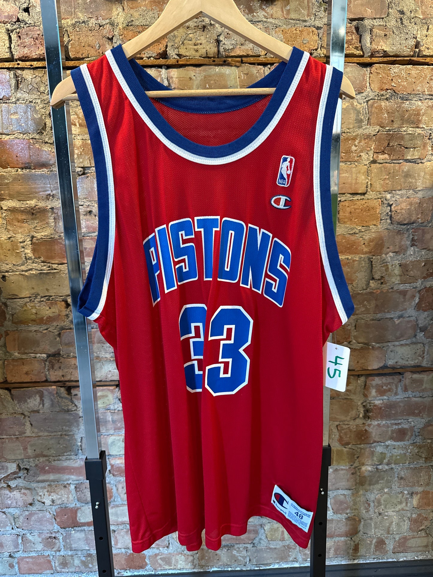 Grant Hill Pistons Jersey