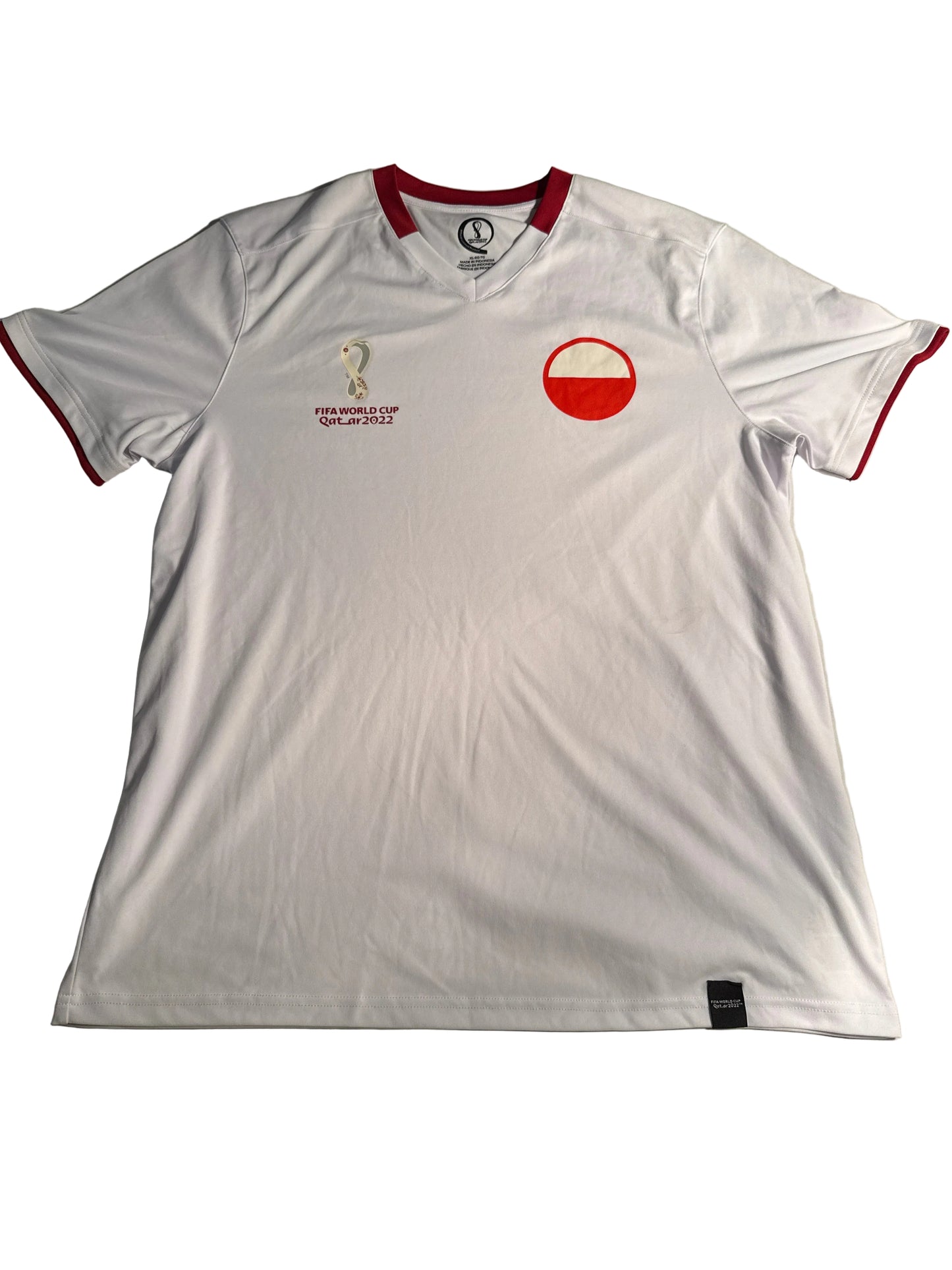 Official FIFA World Cup Qatar 2022 Poland Soccer Fan Jersey