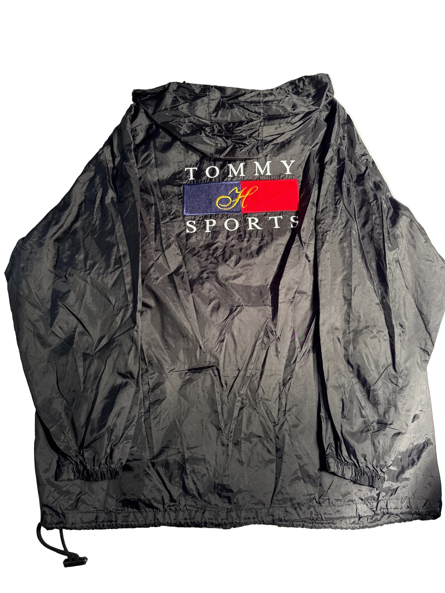 Vintage 90s Tommy Hilfiger "Tommy Sports" Full-Zip Windbreaker Jacket
