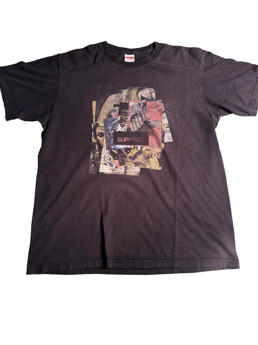 Supreme Collage Tee Black