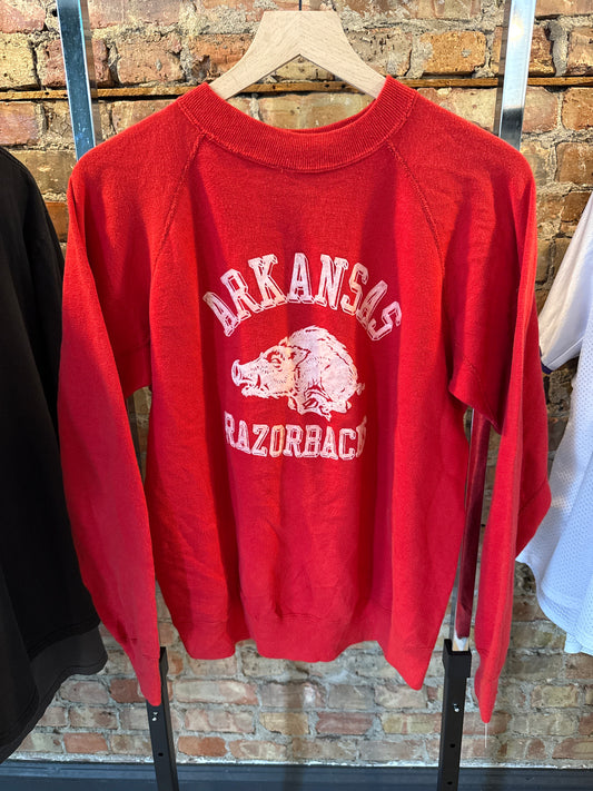 VTG Arkansas Razorbacks Crew