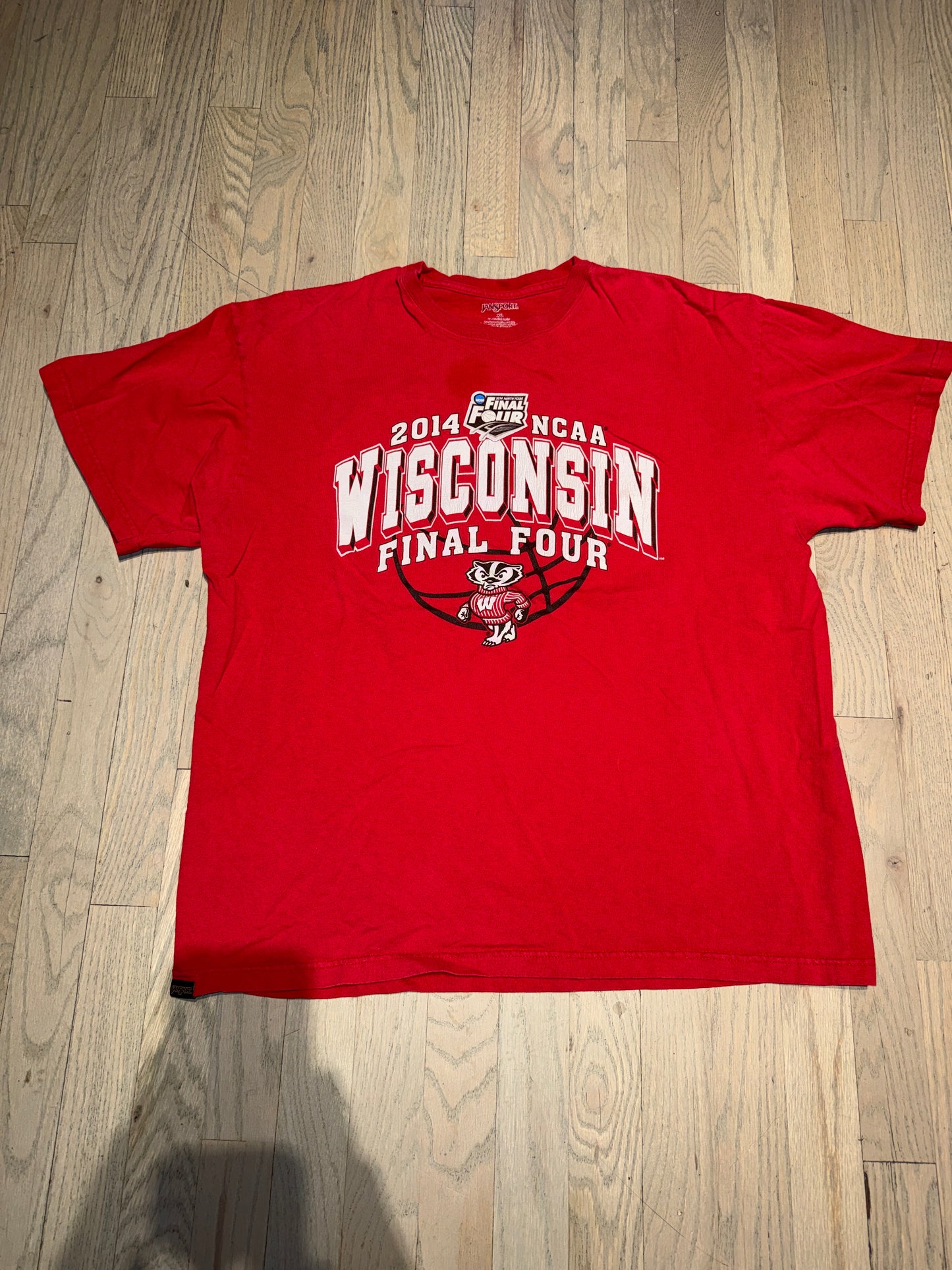 2014 Wisconsin Final Four Tee